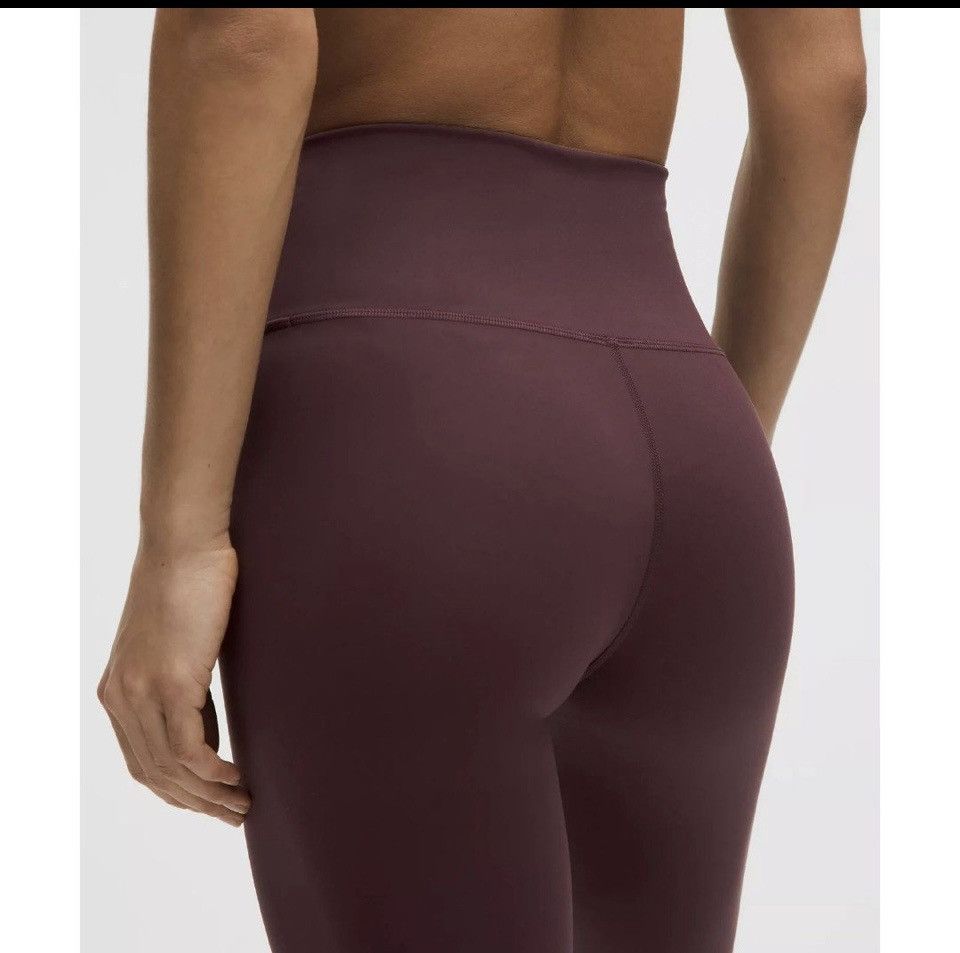 Lululemon Lululemon Wunder Train High-Rise Tight 28 8 Goodnight Plum Size 30" / US 8 / IT 44 - 4 Thumbnail