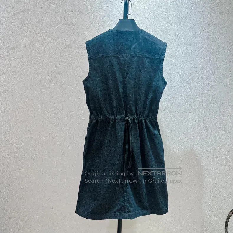 Hermes Hermes Denim Sleeveless Two-Way Dress Size XS / US 0-2 / IT 36-38 - 2 Thumbnail