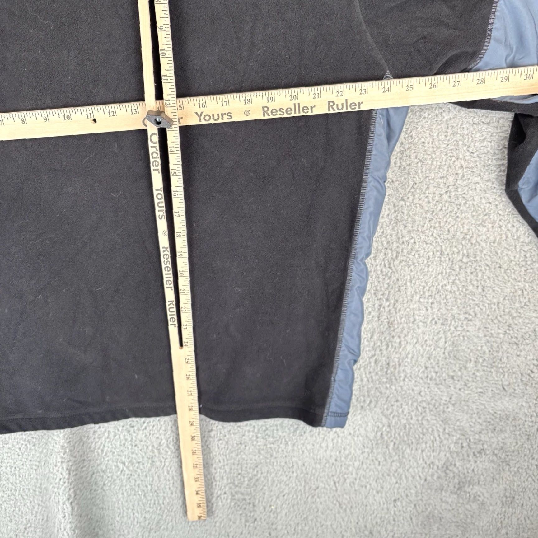 Alo ALO Fleece Jacket Mens 2XL Black Blue 1/4 Zip Shirt Jacket Mens Regular Black 2XL Size US XXL / EU 58 / 5 - 5 Thumbnail
