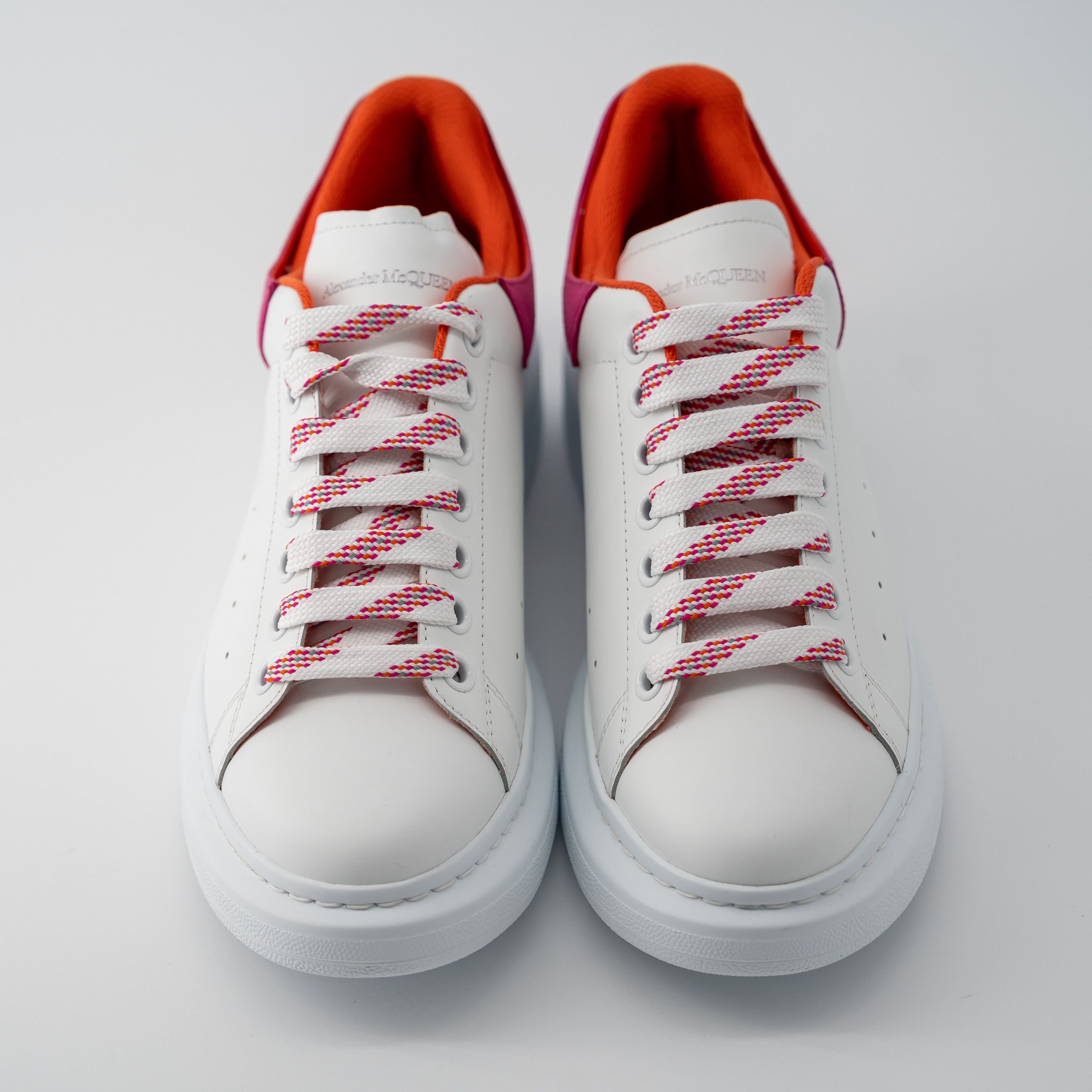 Alexander McQueen 11 - Alexander McQueen Oversized Sneaker Hot Pink White Size US 11 / IT 41 - 3 Thumbnail