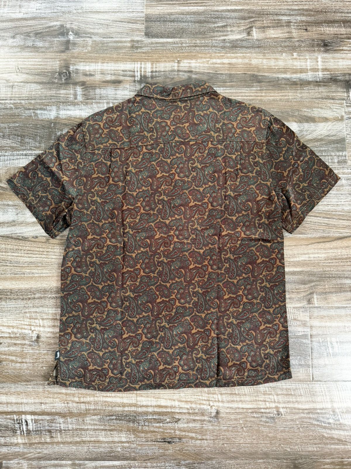 Stussy Stüssy Paisley Brown Rayon Shirt Size US M / EU 48-50 / 2 - 5 Thumbnail