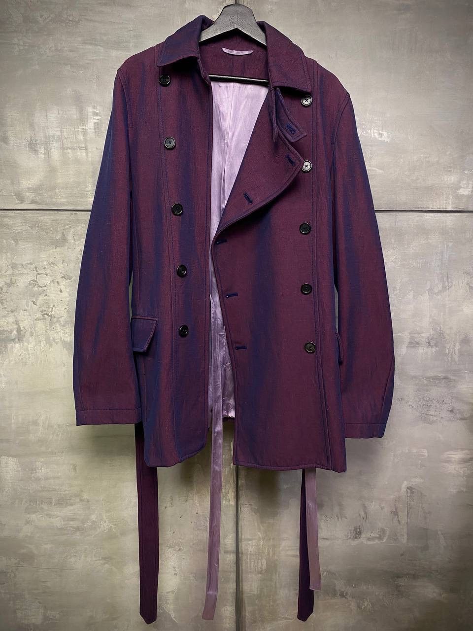 Ann Demeulemeester Chameleon Heavy Coat S-M Size US M / EU 48-50 / 2 - 3 Thumbnail