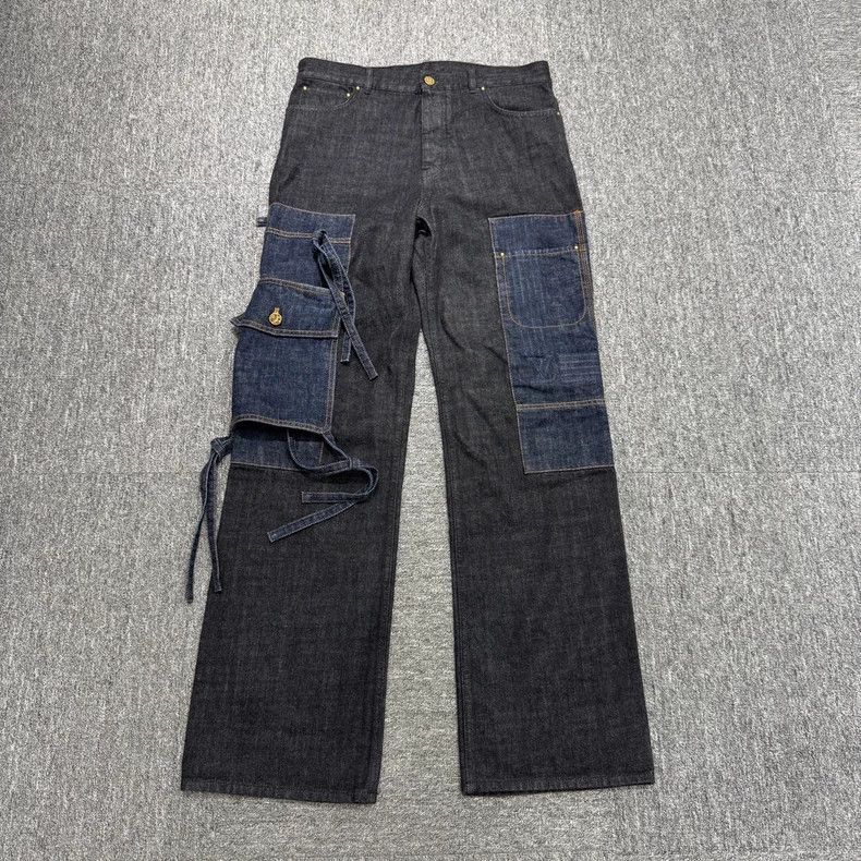 Louis Vuitton Louis Vuitton Butterfly Strap Jeans Size US 32 / EU 48 - 1 Thumbnail