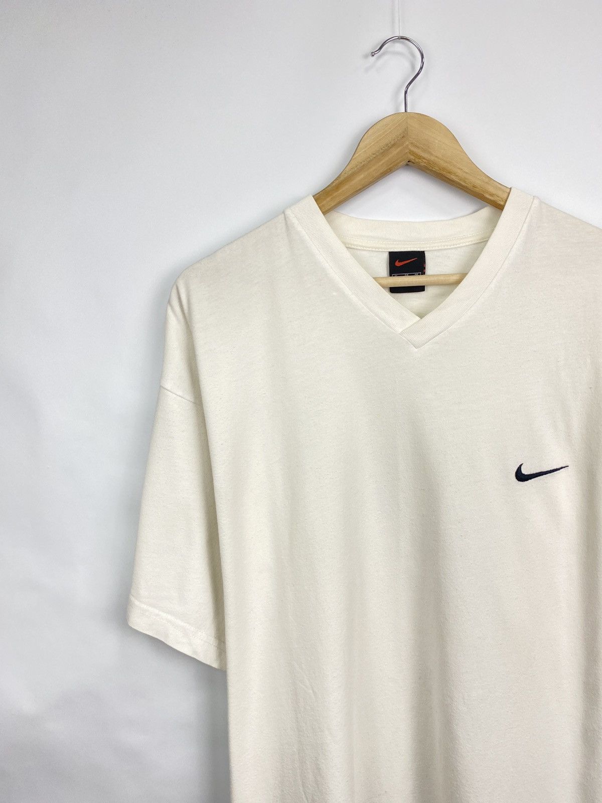 Nike Vintage 90s Nike Swoosh Retro T-Shirt Hype Size US XL / EU 56 / 4 - 2 Thumbnail