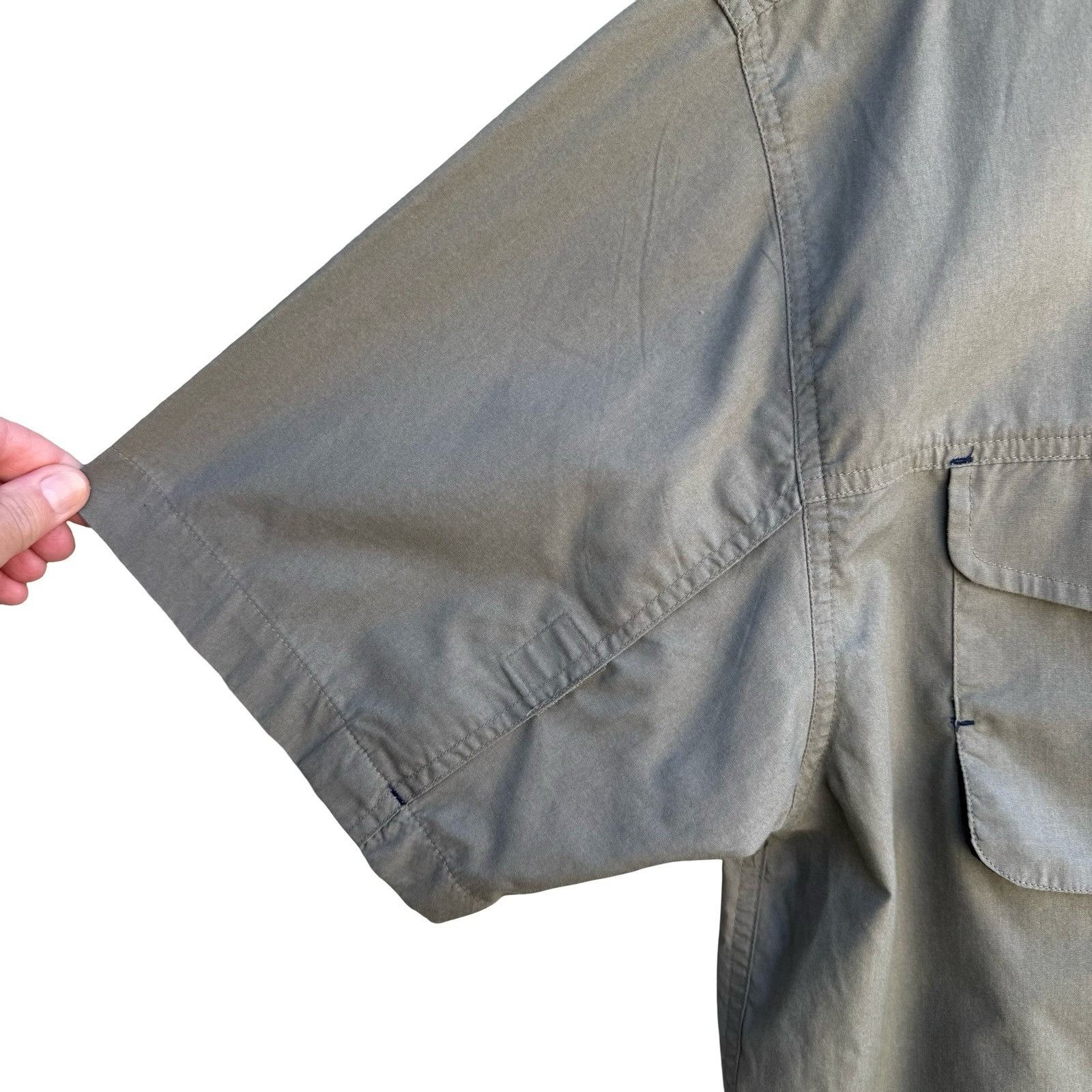 Field & Stream Field & Stream Mens L Short Sleeve Fishing Shirt Khaki Mesh Size US L / EU 52-54 / 3 - 11 Thumbnail