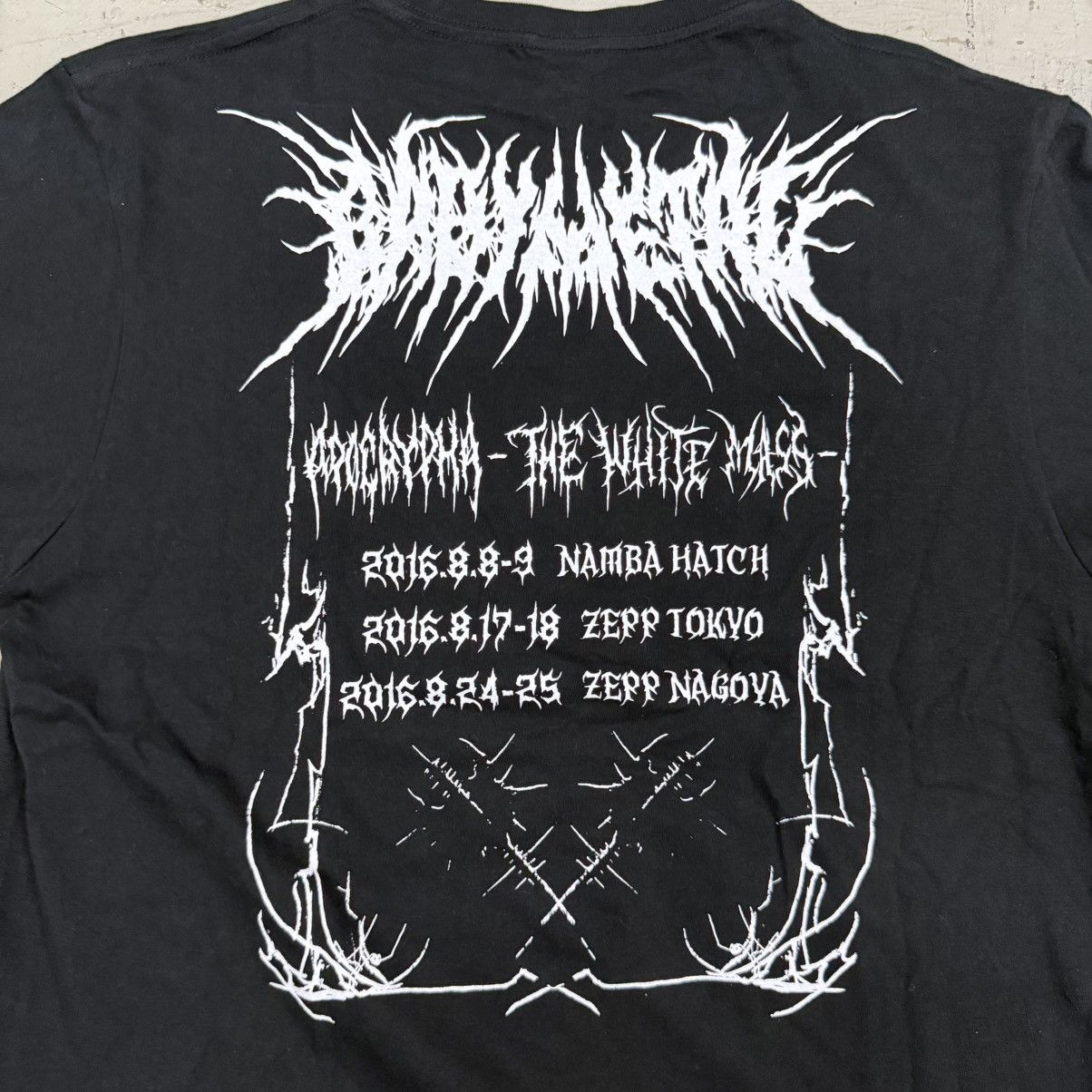 Band Tees BabyMetal World Tour 2016 Japanese Band T Shirt Size US XL / EU 56 / 4 - 5 Thumbnail