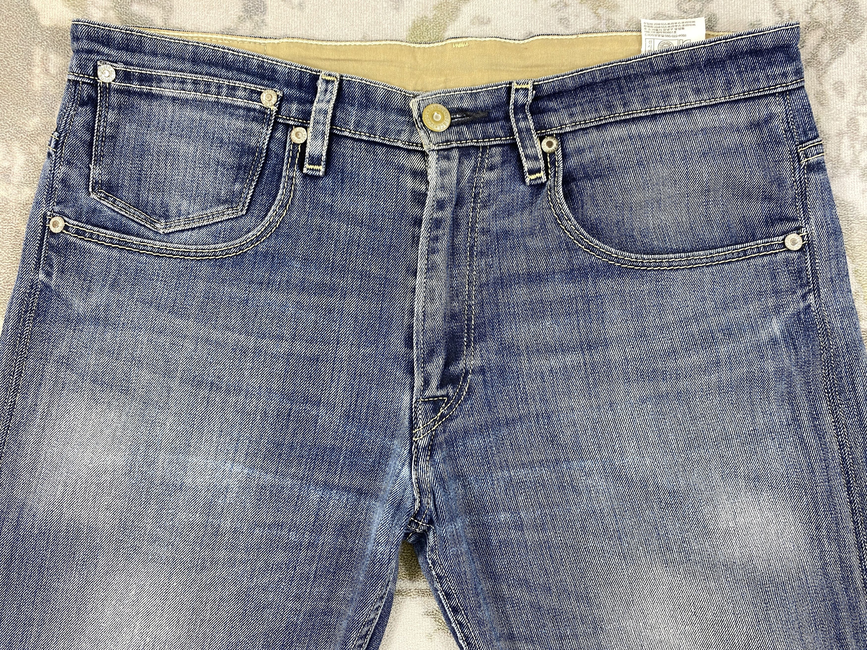 Levi's Distressed Blue Vintage Levi's 550 36x33 Denim -JN2122 Size US 36 / EU 52 - 3 Thumbnail