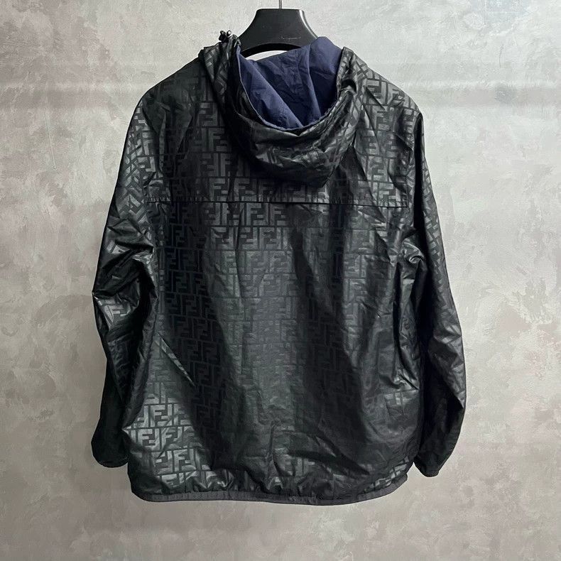 Fendi Fendi Black Reversible Zipper Jacket Coat Size US M / EU 48-50 / 2 - 3 Thumbnail