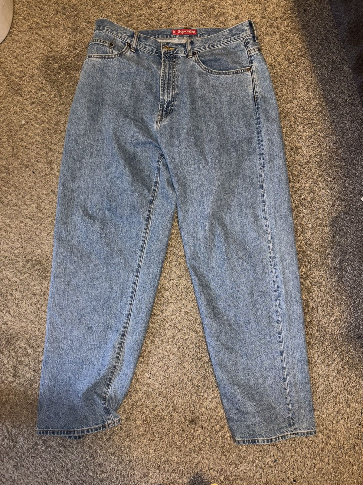 Supreme Supreme Baggy Blue Jeans Size US 34 / EU 50 - 1 Thumbnail