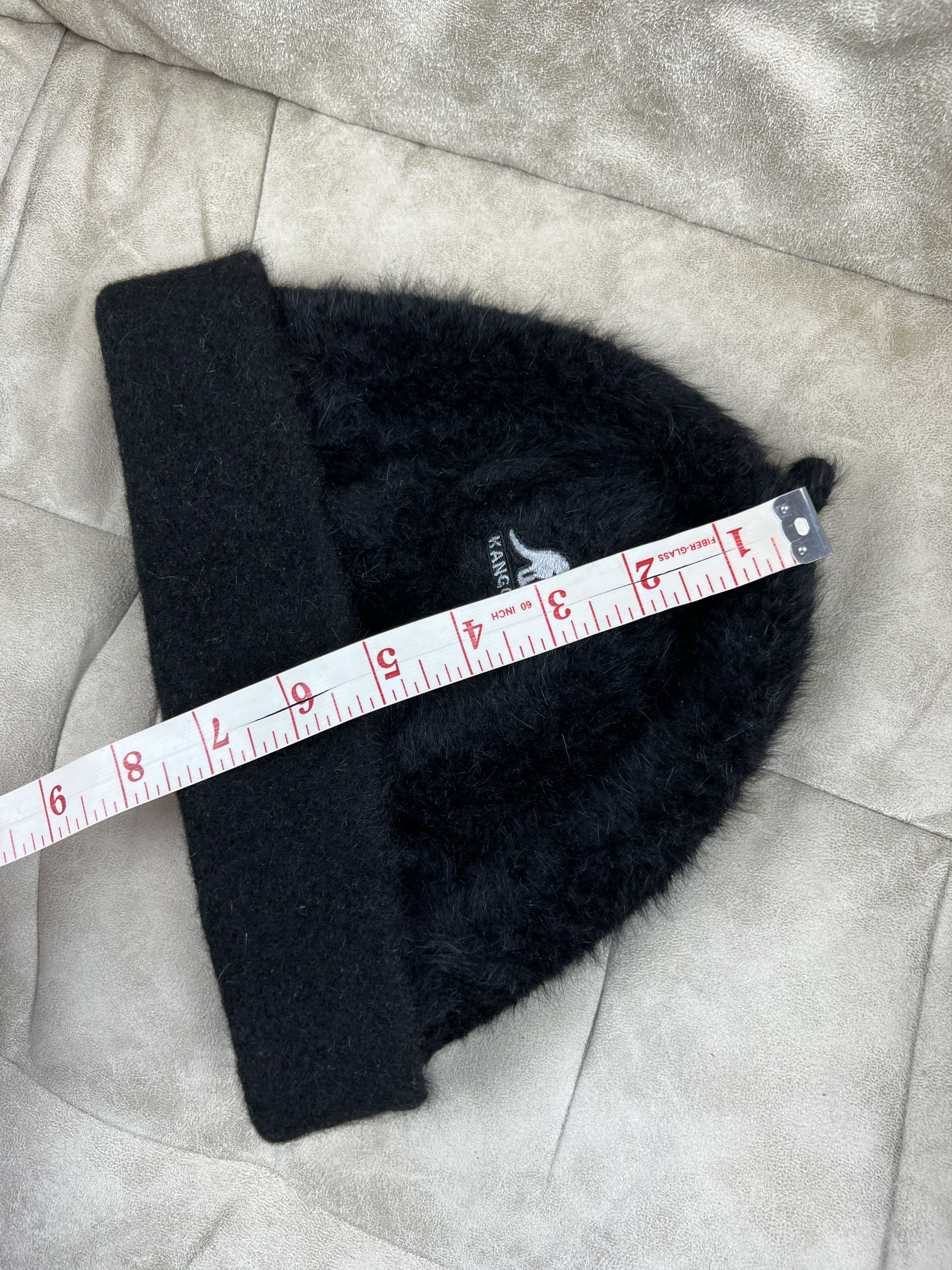 Kangol Vintage Kangol Black Angora Beanie Beanie Hat Mohair Style Size ONE SIZE - 8 Thumbnail