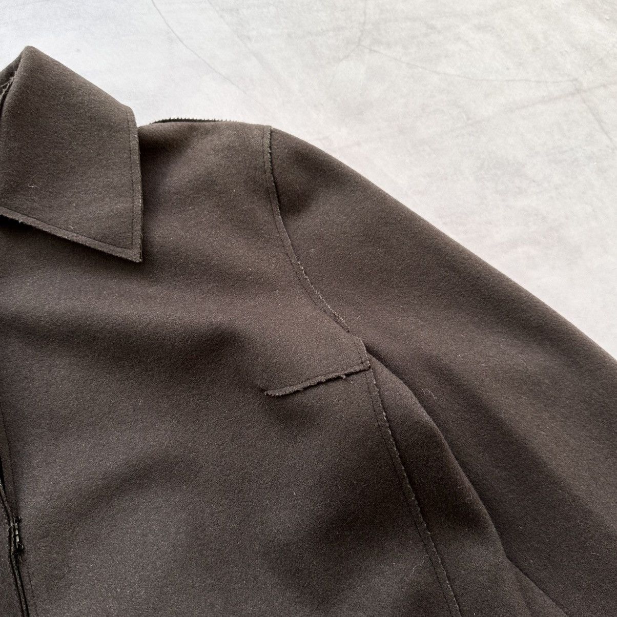 Sarah Pacini Archive Sarah Pacini Avant Garde Wool Jacket Coat Overshirt Size L / US 10 / IT 46 - 7 Thumbnail