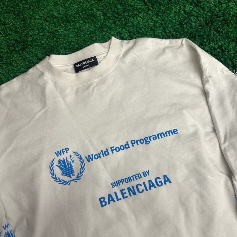 Balenciaga Balenciaga World Food Programme Long Sleeve Shirt-2506