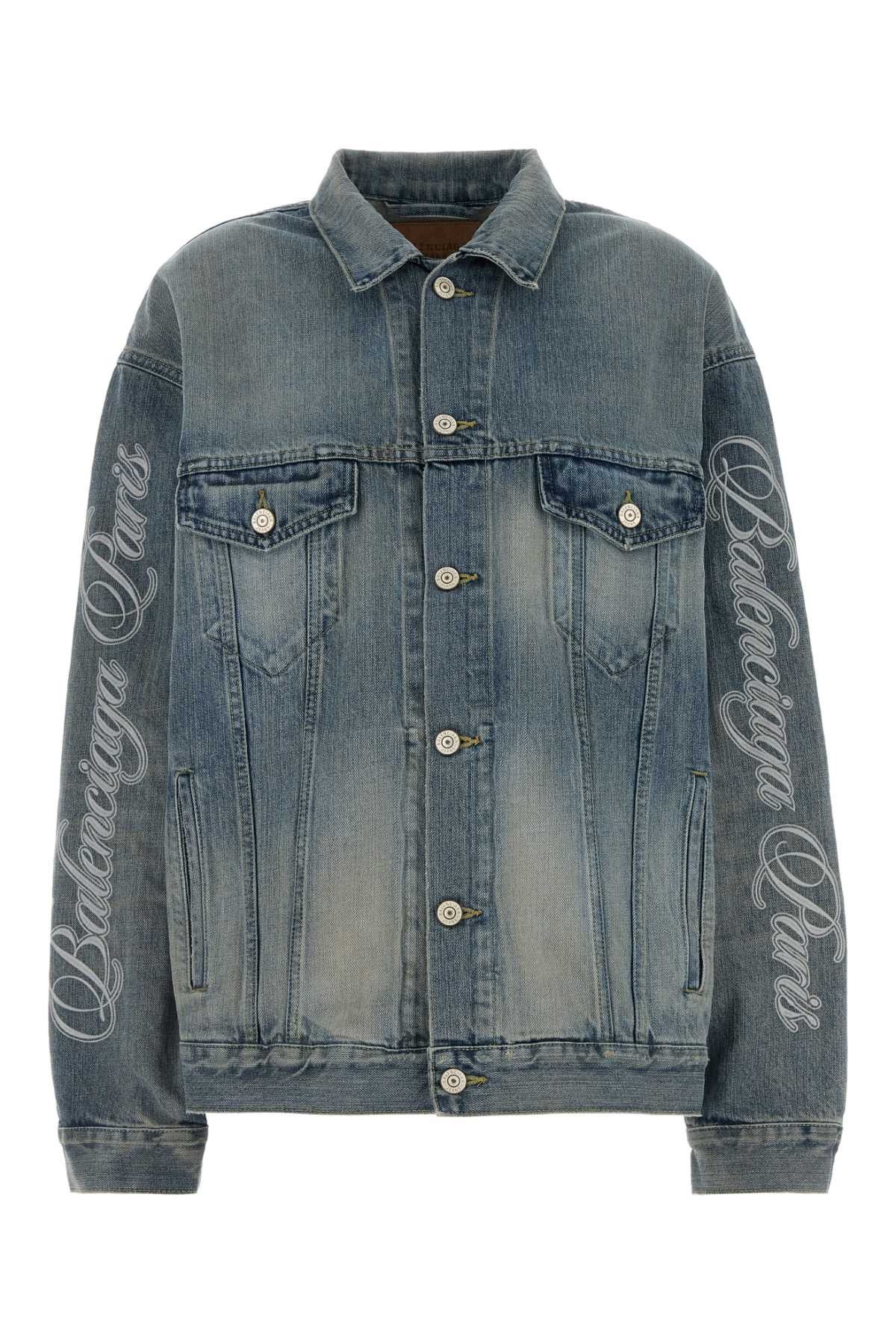 Balenciaga Denim Jacket Size XS / US 0-2 / IT 36-38 - 1 Thumbnail