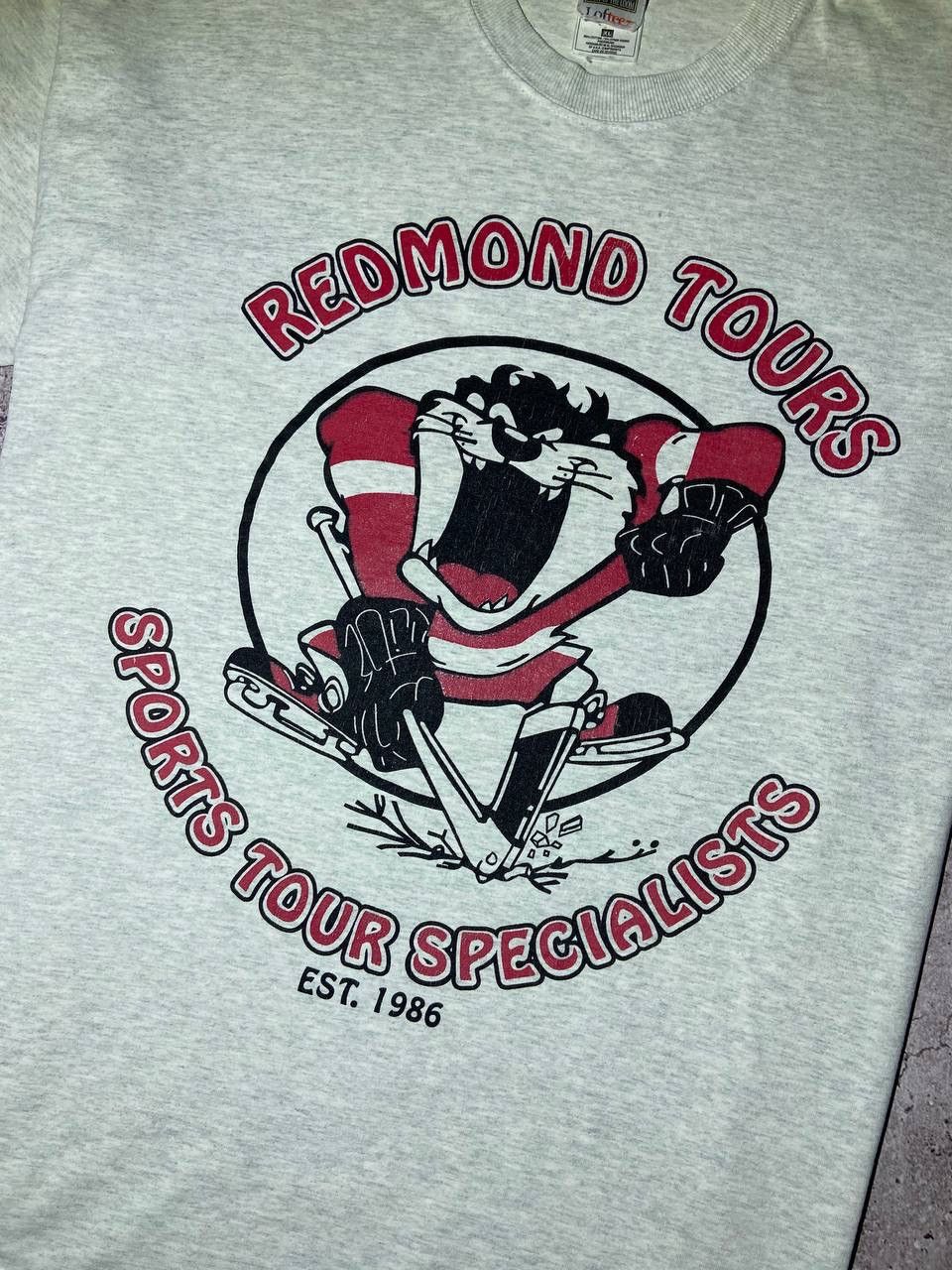 Cartoon Network × Vintage Vintage Redmond Tours 1986 Cartoon T-shirt 90s Movie Size US XL / EU 56 / 4 - 3 Thumbnail