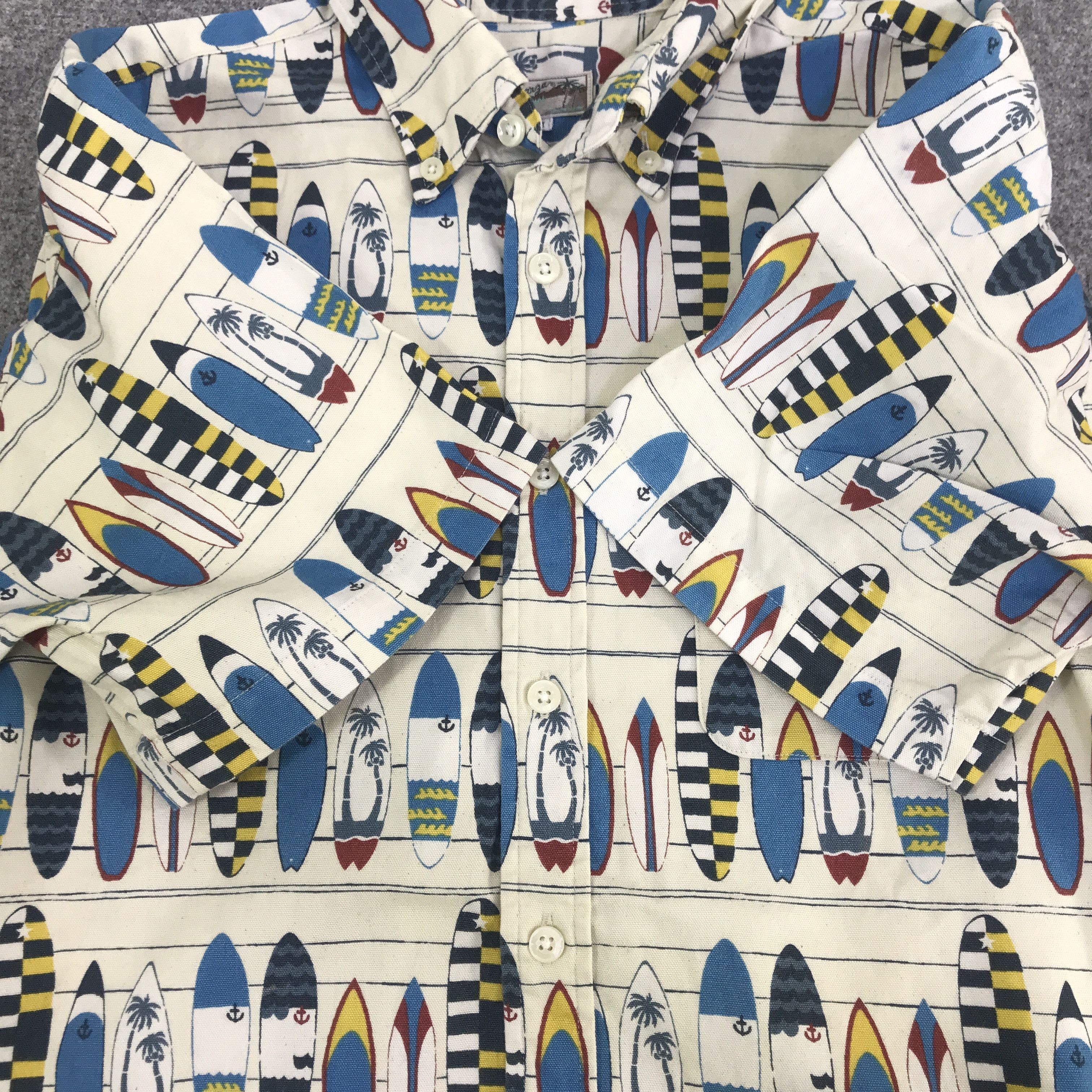 Reyn Spooner Japan Reyn spooner deign Hawaii button up shirts K93B22 Size US M / EU 48-50 / 2 - 8 Thumbnail