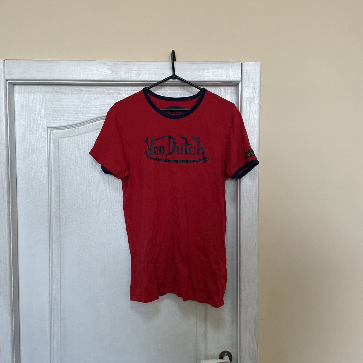 Vintage × Von Dutch 00s Vintage Von Dutch Retro Big Logo Tee shirt Rare boxy Size US L / EU 52-54 / 3 - 1 Thumbnail
