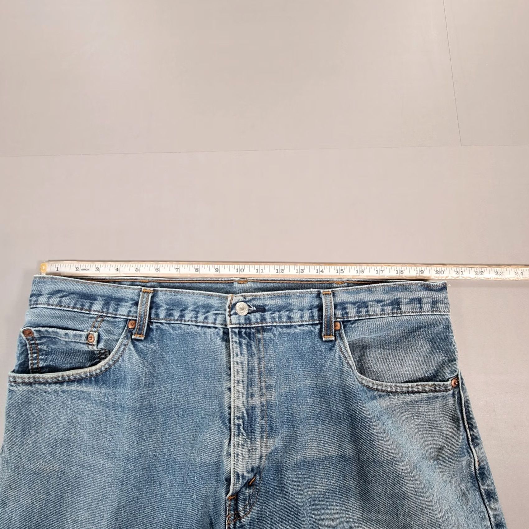 Levi's Levi's 517 Jeans Mens Blue W40 L32 Bootcut Denim Zip Fly 5-Pocket Regular Vintage Size US 40 / EU 56 - 5 Thumbnail