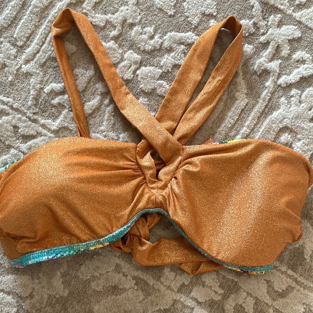 Other Luli Fama small reversible Just Wing It bandeau top Size S / US 4 / IT 40 - 5 Thumbnail
