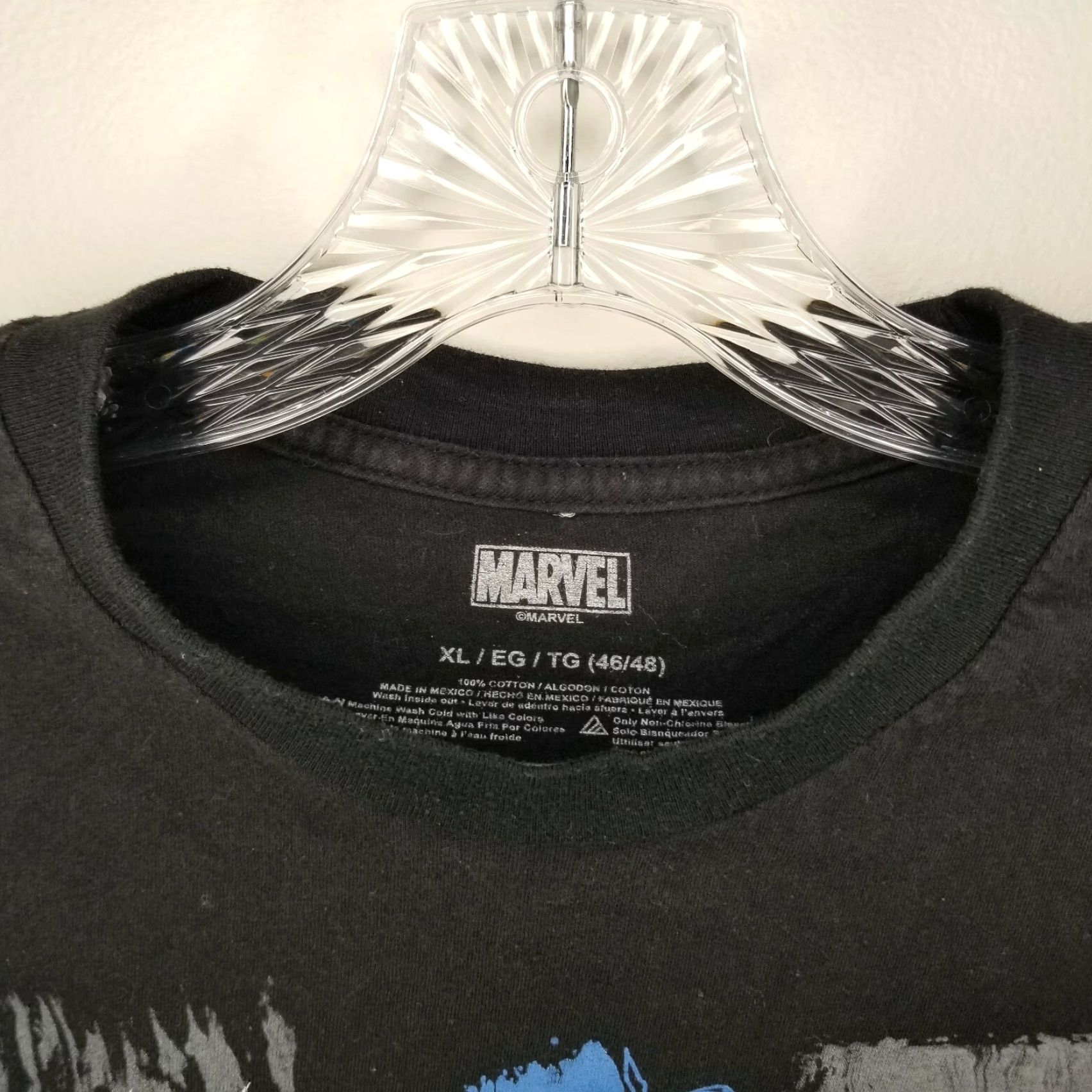 Vintage Marvel Black Panther Short Sleeve Graphic T-Shirt XL Men Black Panther Model XL Size US XL / EU 56 / 4 - 4 Thumbnail