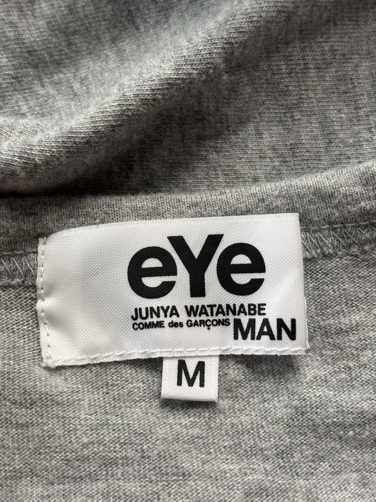 Junya Watanabe EYE Patch Poem T-shirt Size US M / EU 48-50 / 2 - 4 Thumbnail