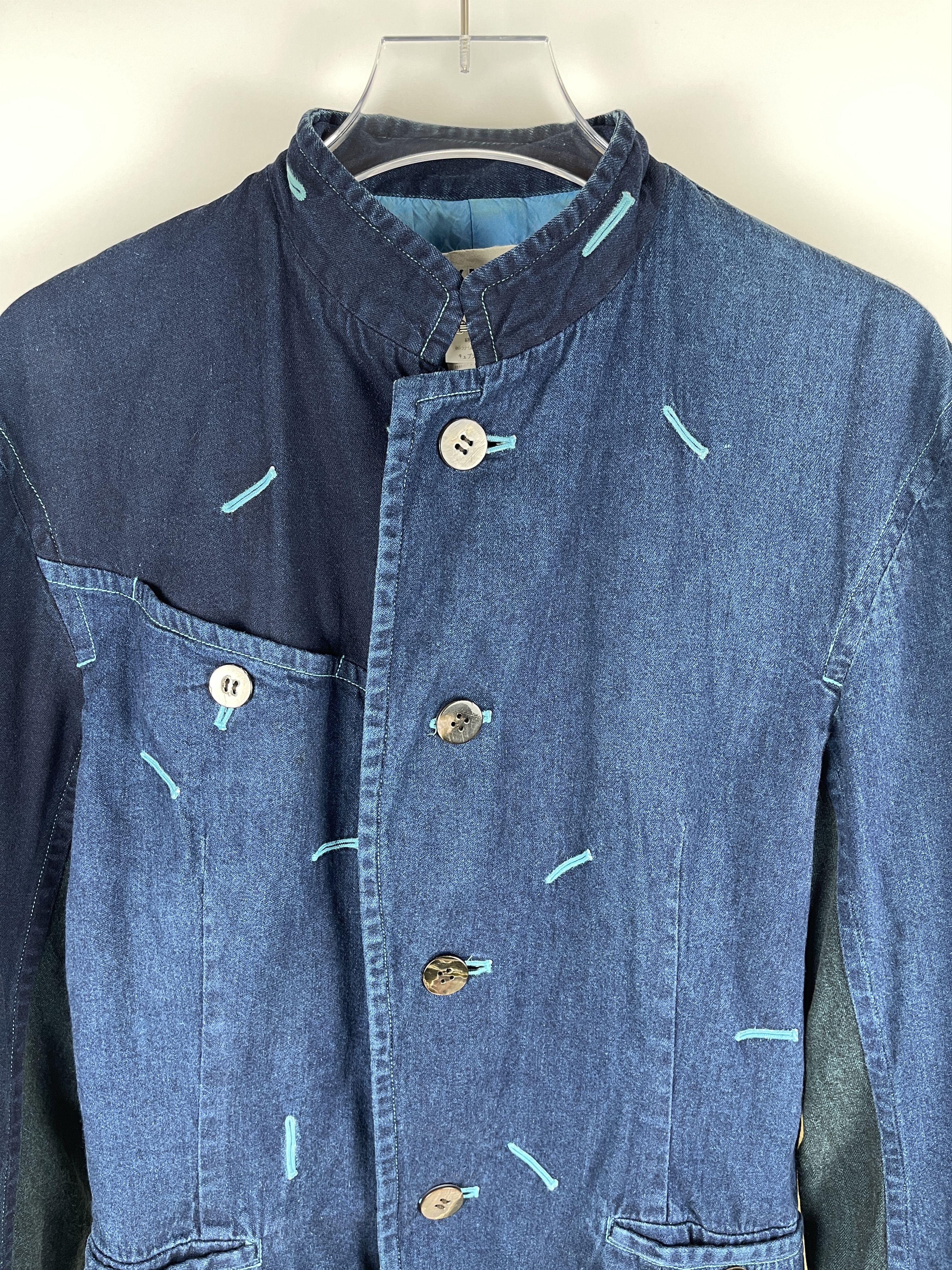 Issey Miyake Issey Miyake A/W1993 Chambre Denim Jacket Size US M / EU 48-50 / 2 - 7 Thumbnail