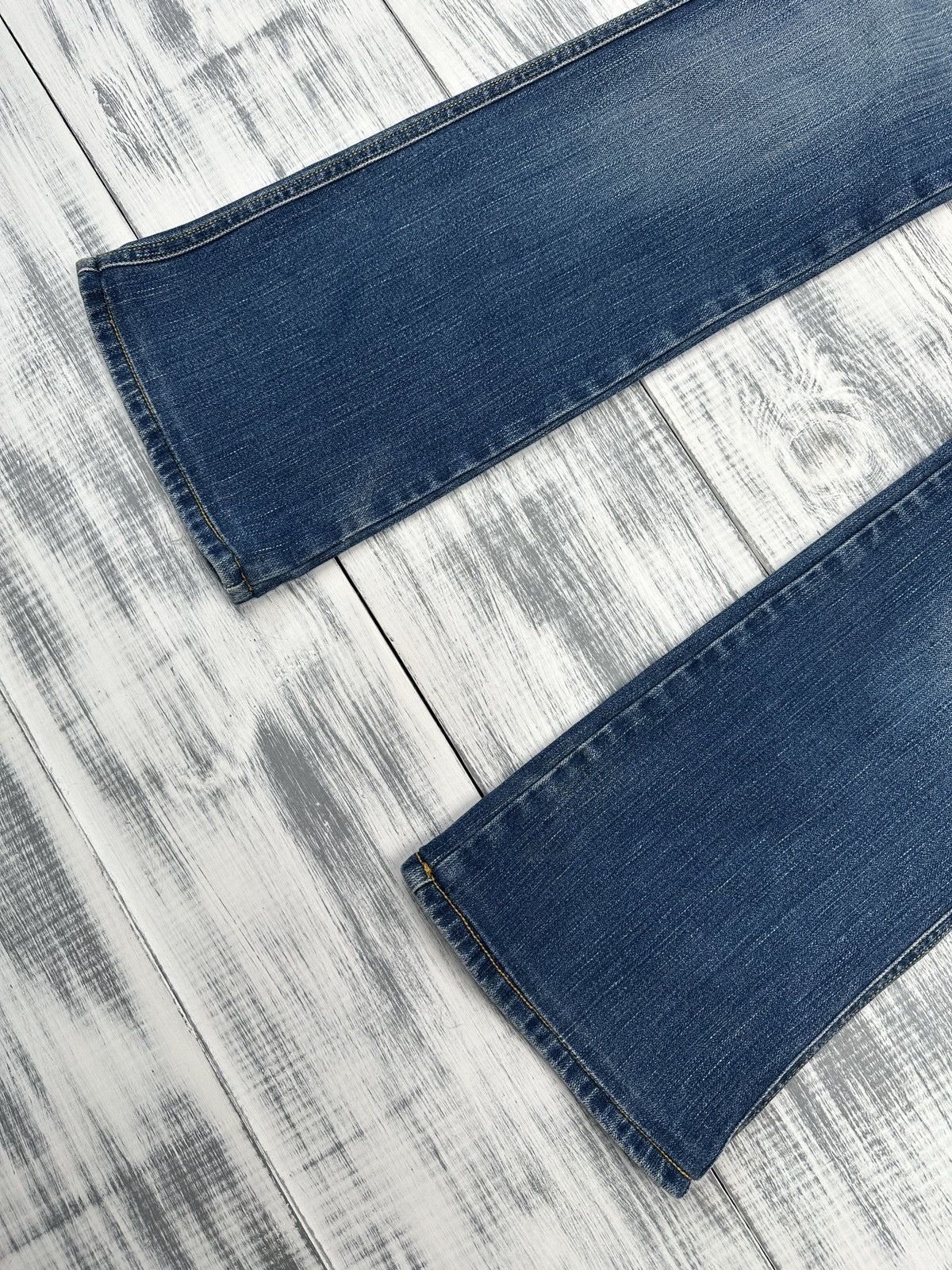 Diesel Y2K DIESEL Low Rise Blue Flared Jeans Women’s Pants Size 28" / US 6 / IT 42 - 4 Thumbnail