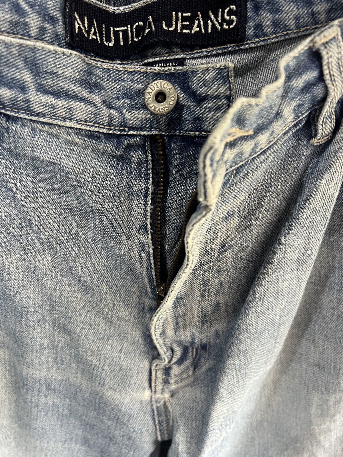 Nautica 🔥Nautica Jeans Distressed Carpenter Denim Size US 34 / EU 50 - 10 Thumbnail