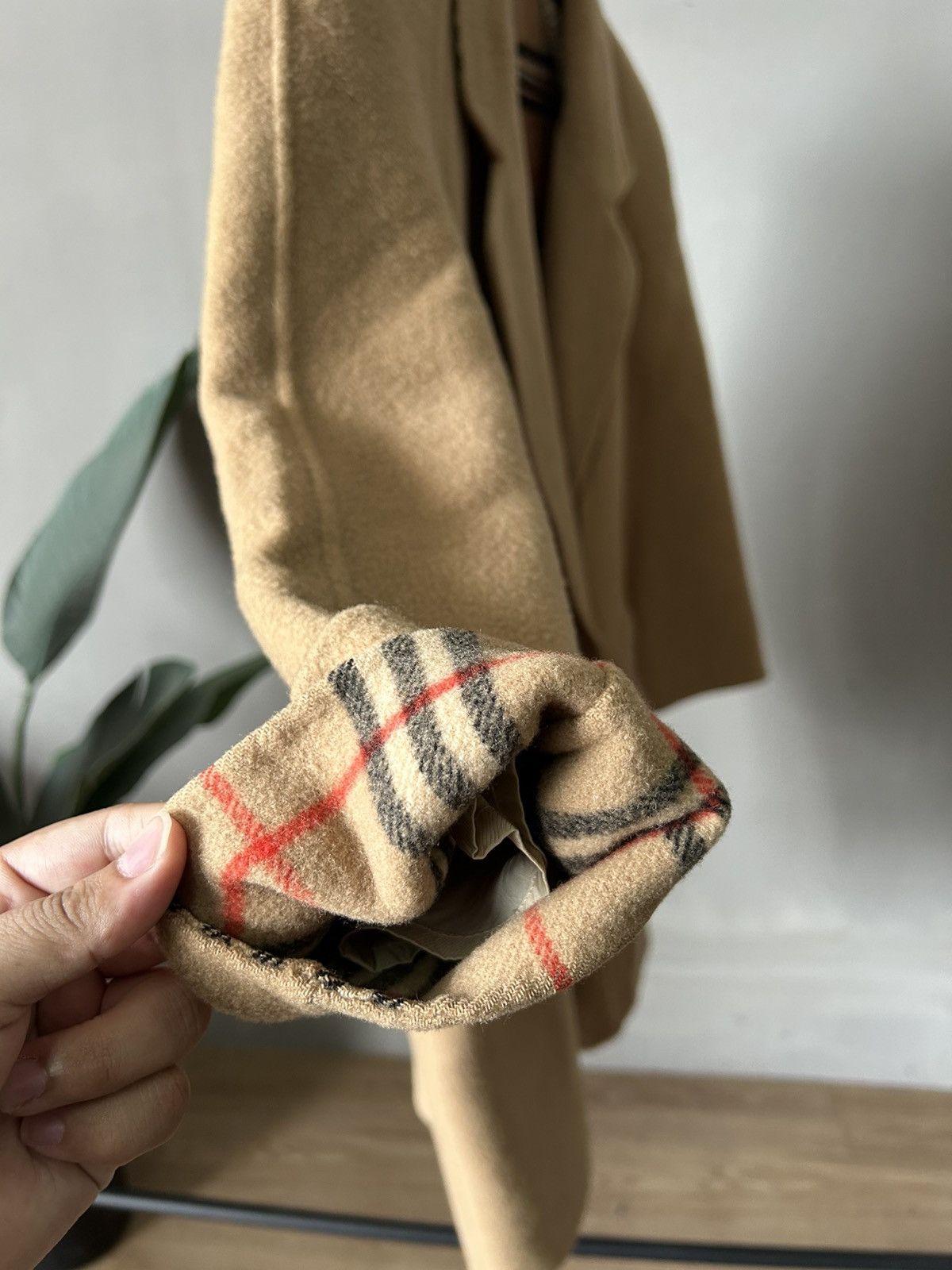 Burberry Burberry NovaCheck Wool Coat Size US L / EU 52-54 / 3 - 6 Thumbnail