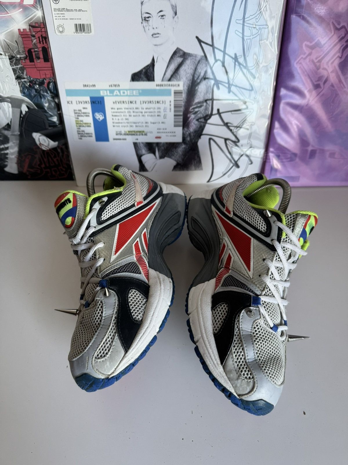 Vetements Vetements x Reebok Spike Runner 200 Sneakers Archive Luxury Size US 8.5 / EU 41-42 - 12 Thumbnail