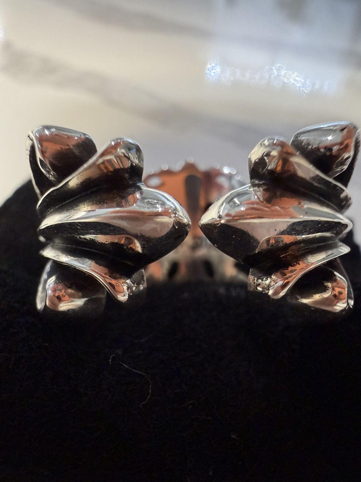 Chrome Hearts Double Floral Ring Size 9 Size ONE SIZE - 3 Thumbnail