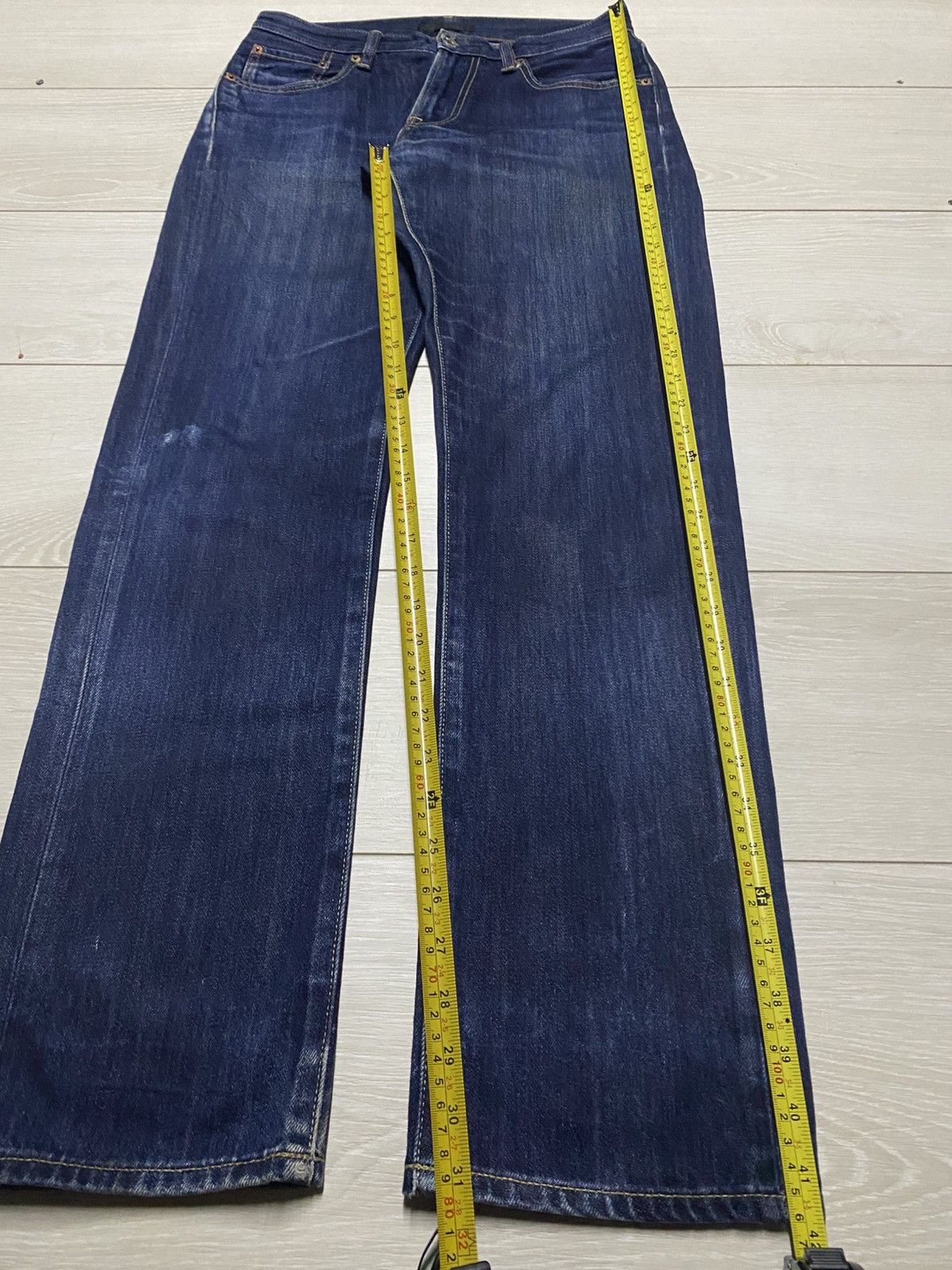 Uniqlo Vintage Japanese Brand Uniqlo Loose Distressed Jeans Size US 30 / EU 46 - 12 Thumbnail