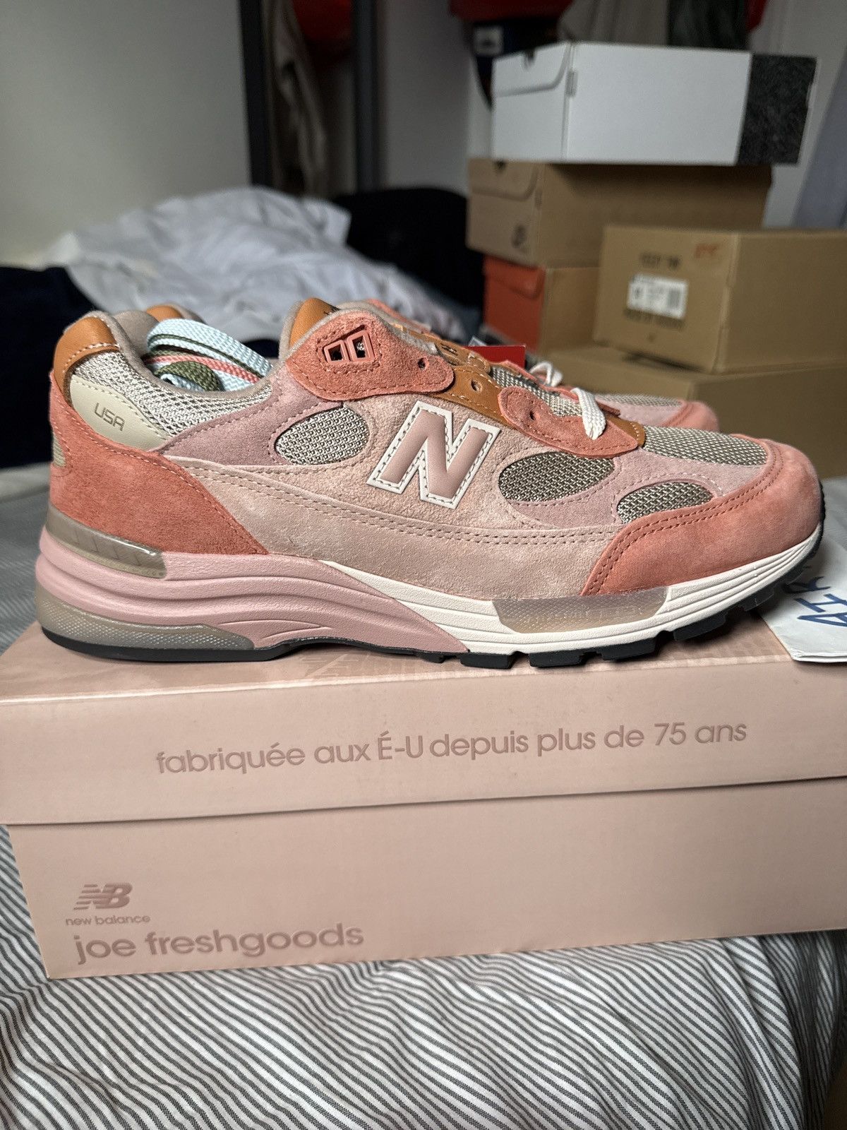 Joe Freshgoods × New Balance New balance 992 JFG aged well Size US 10 / EU 43 - 3 Thumbnail
