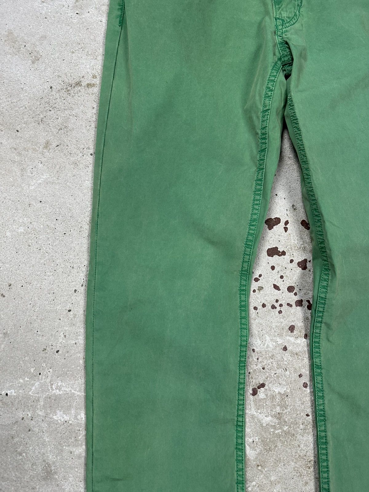 Polo Ralph Lauren × Ralph Lauren × Vintage Vintage Y2K Polo Ralph Lauren Washed Green Pants Size US 30 / EU 46 - 12 Thumbnail
