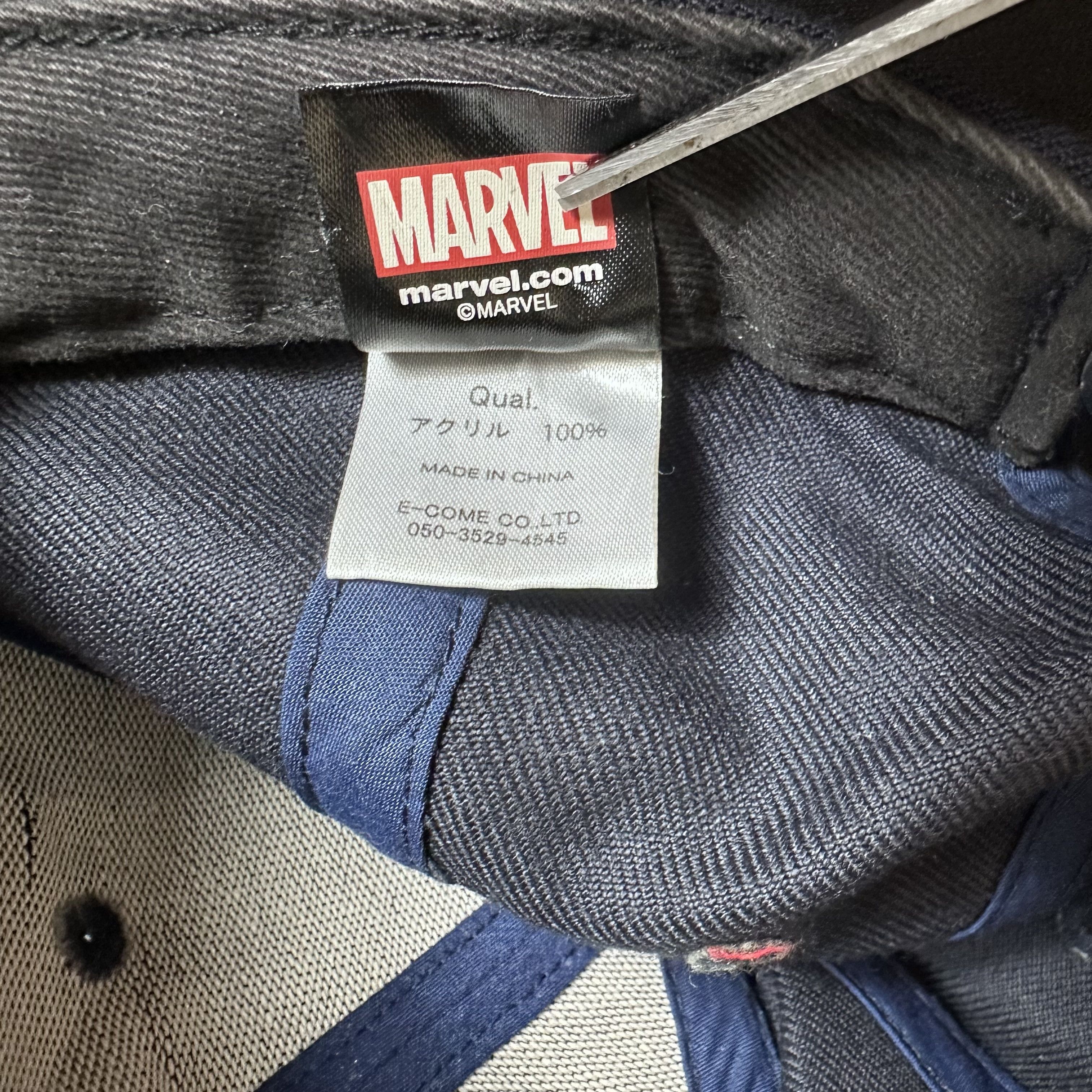 Anime × Marvel Comics 🔥RARE🔥Marvel Studio Logo Embroidery Snapback Cap Hat Size ONE SIZE - 11 Thumbnail