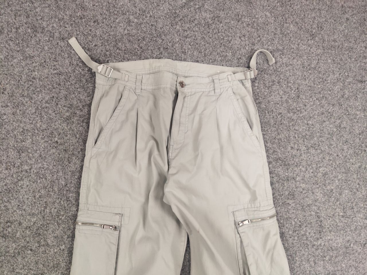 If Six Was Nine Baggy Zip Cargo If Six Was Nine Style Parachute Y2K Pants Size US 31 - 9 Thumbnail