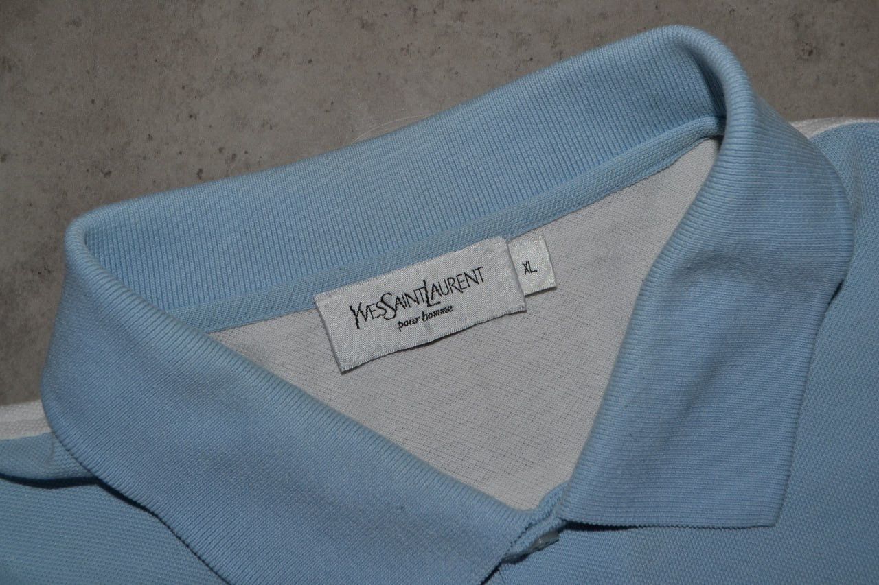 Yves Saint Laurent YVES SAINT LAURENT Polo Shirt - Size XL Size US XL / EU 56 / 4 - 7 Thumbnail