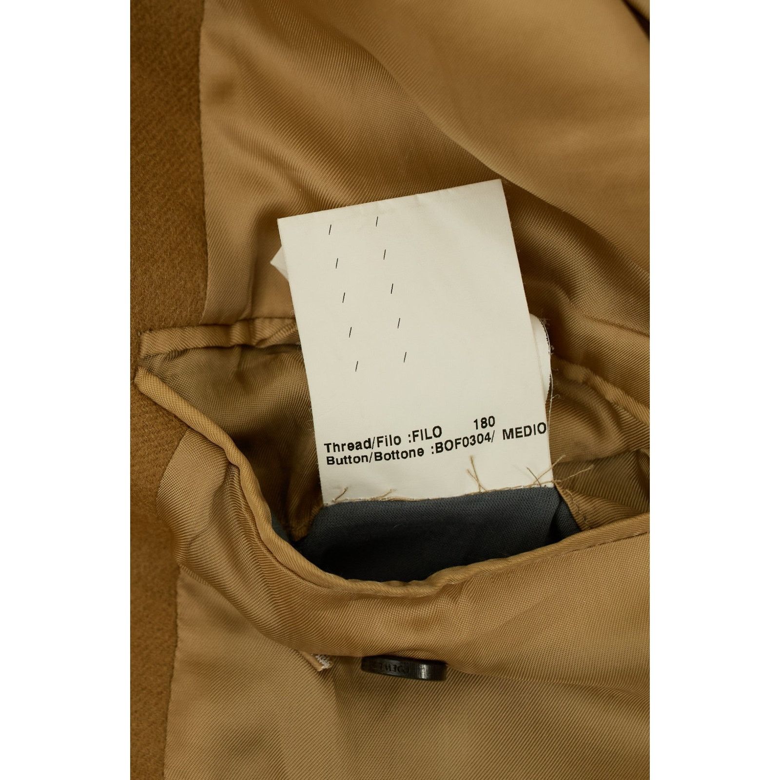 Loewe Brown Wool Double Breasted Coat Size US S / EU 44-46 / 1 - 7 Thumbnail