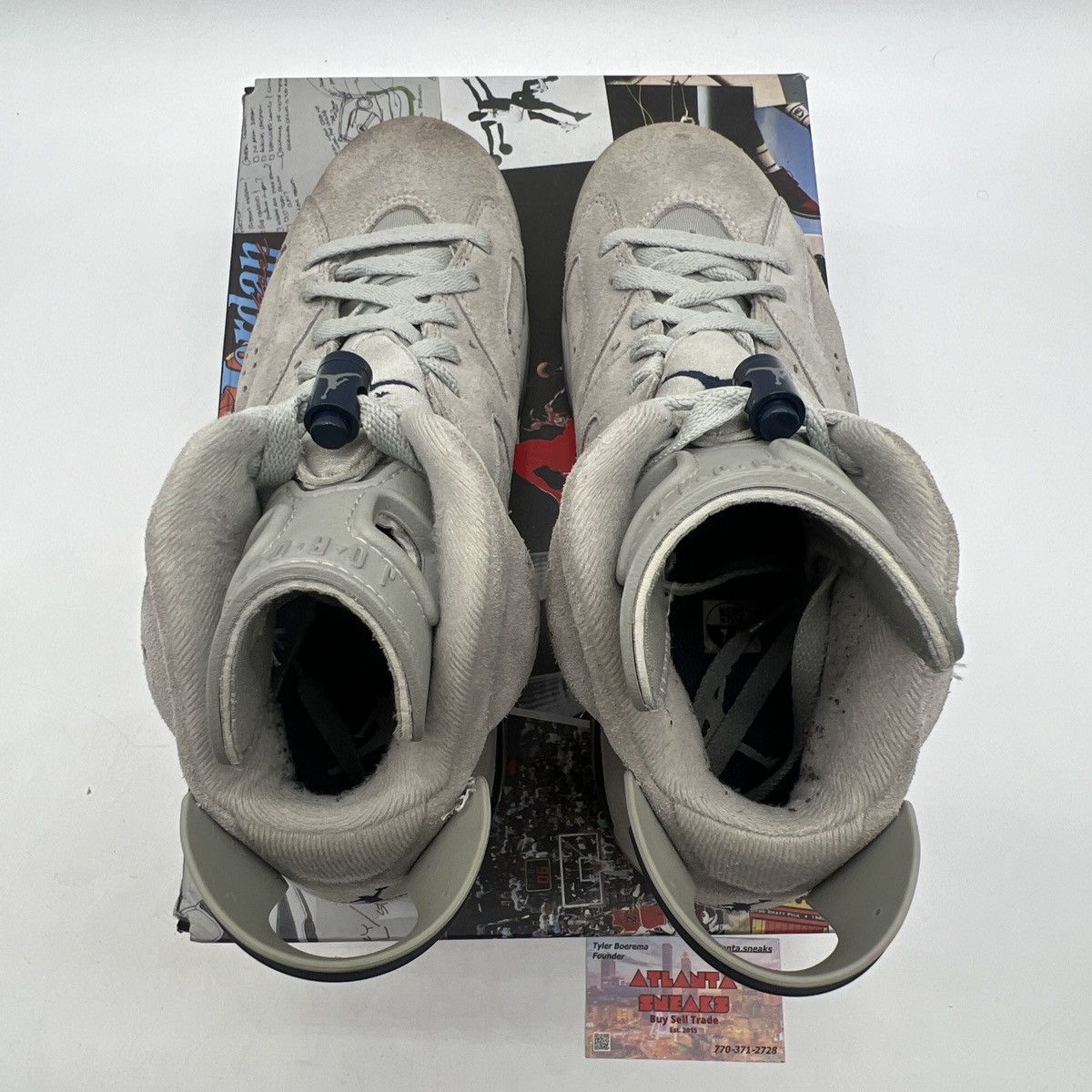 Jordan Brand Air Jordan 6 Georgetown Size US 7.5 / EU 40-41 - 7 Thumbnail