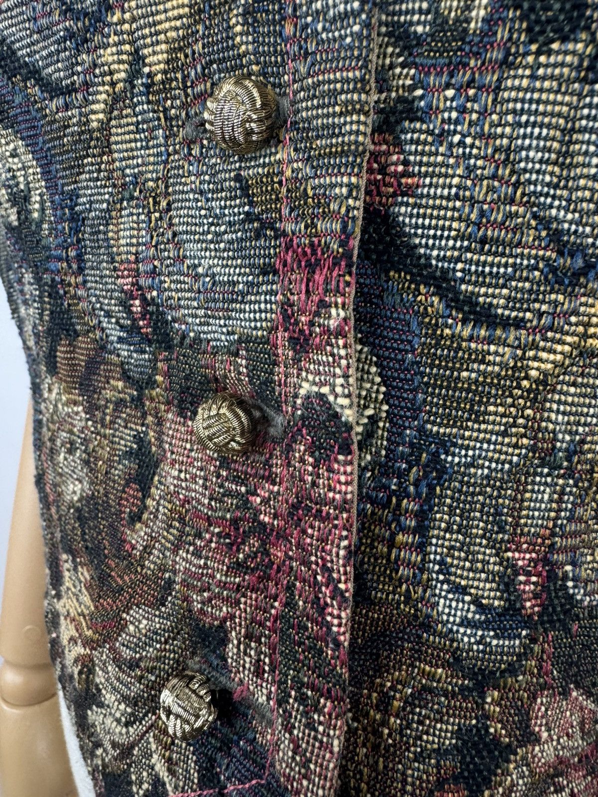 Other Spirits In The Pine Handmade Vest Patchwork Haritage Womens Size M / US 6-8 / IT 42-44 - 9 Thumbnail