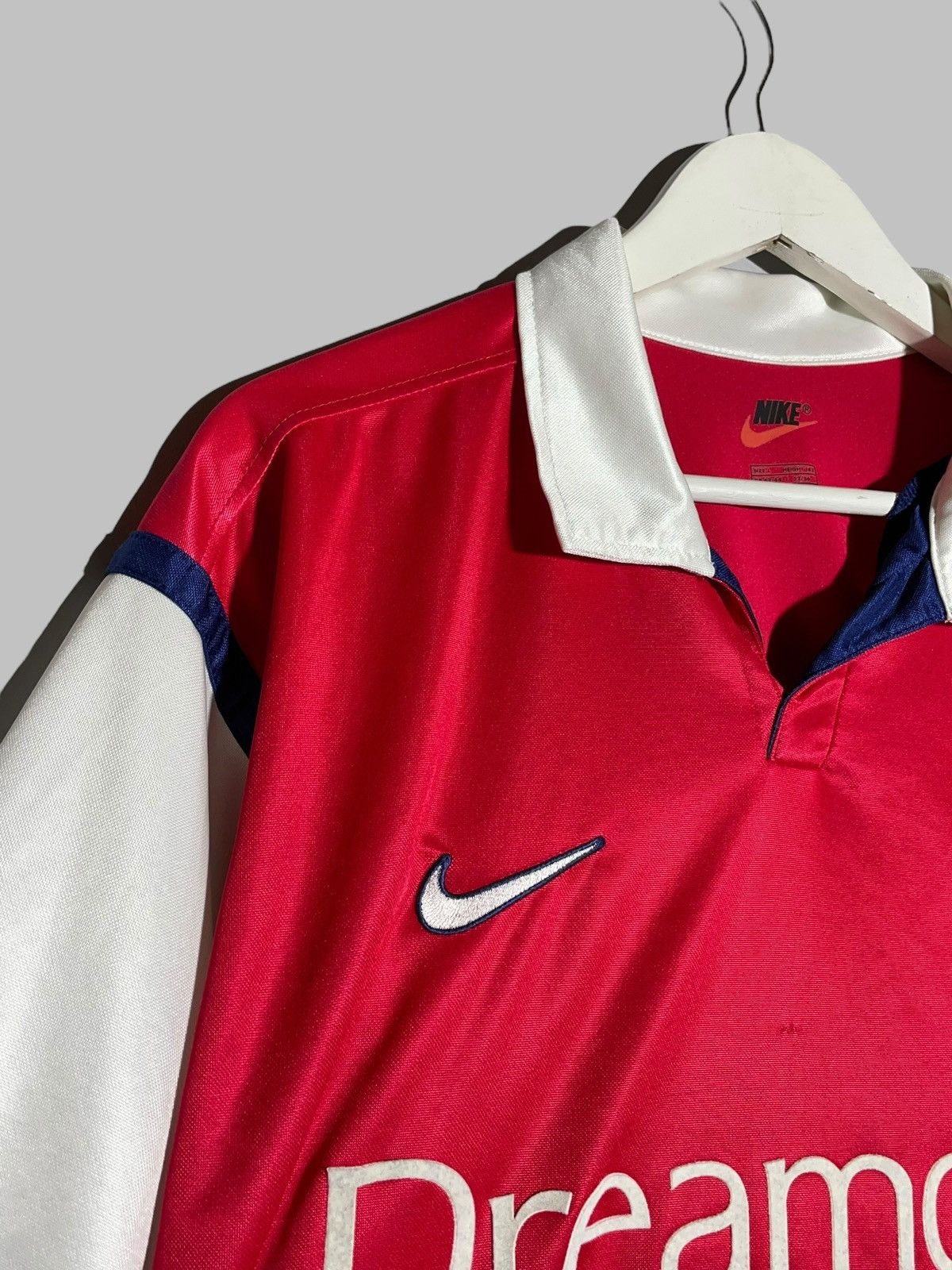 Nike × Vintage Arsenal FC Nike 1999/02 Vintage Home Football Shirt Size US L / EU 52-54 / 3 - 5 Thumbnail