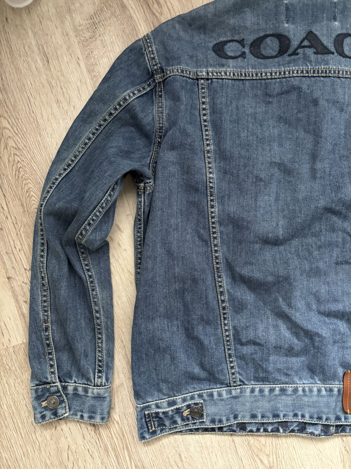 Coach COACH signature relaxed denim jacket 165/92 Size M / US 6-8 / IT 42-44 - 17 Thumbnail