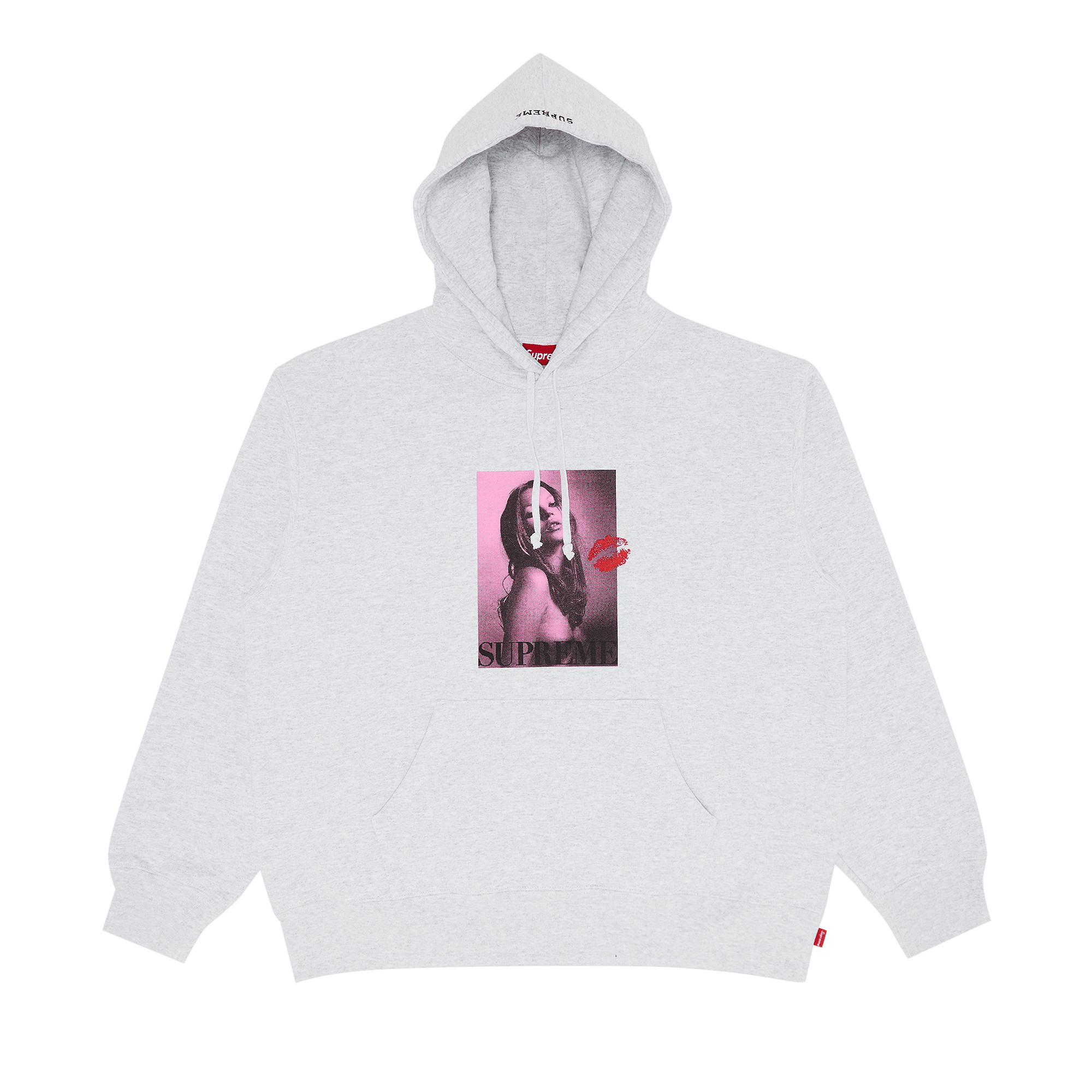 Supreme Kate Moss Hooded Sweatshirt Ash Grey