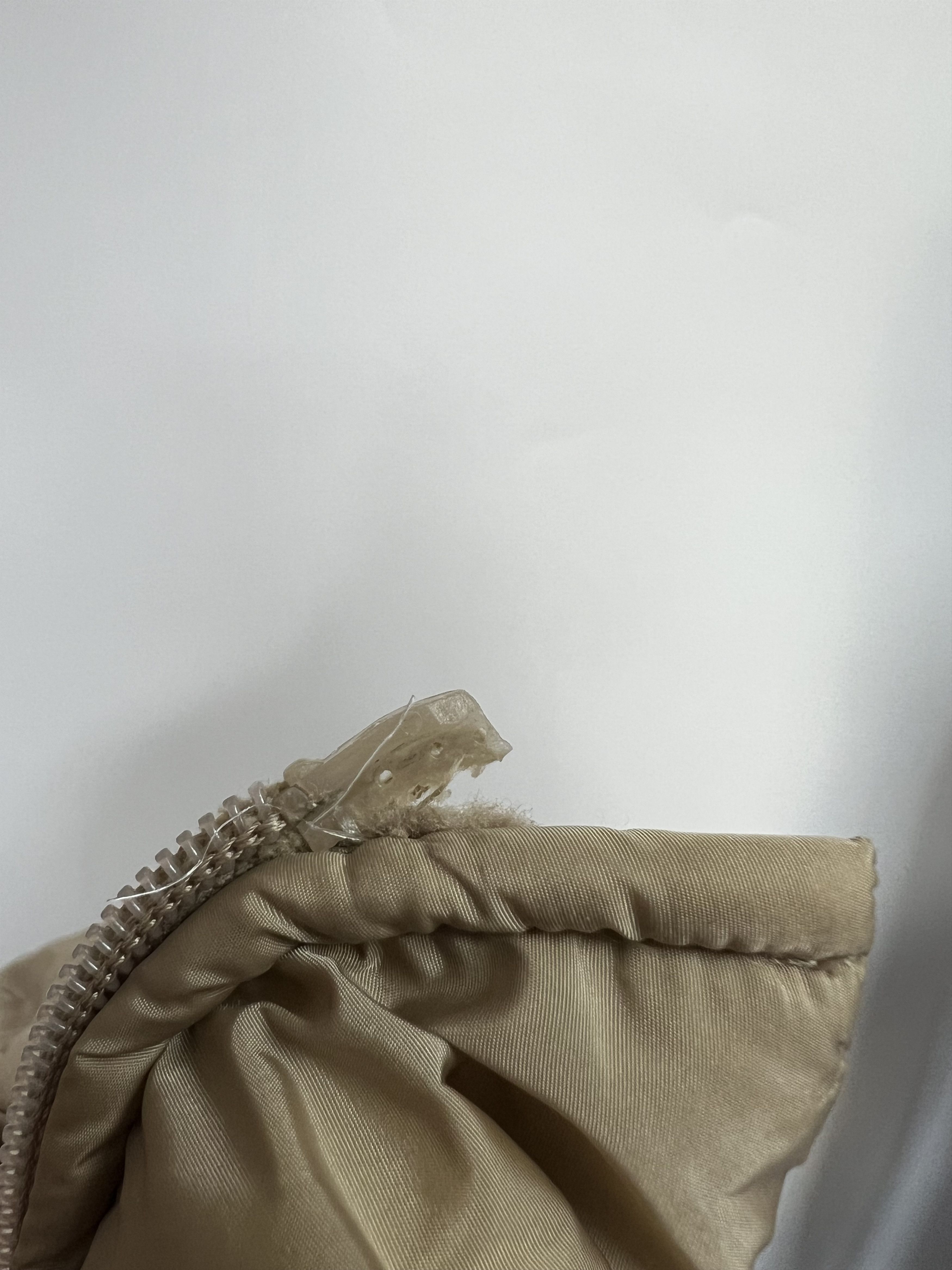 Prada × Vintage Prada Vintage Beige Full Zip Hooded Jacket Size IT46 Size L / US 10 / IT 46 - 8 Thumbnail