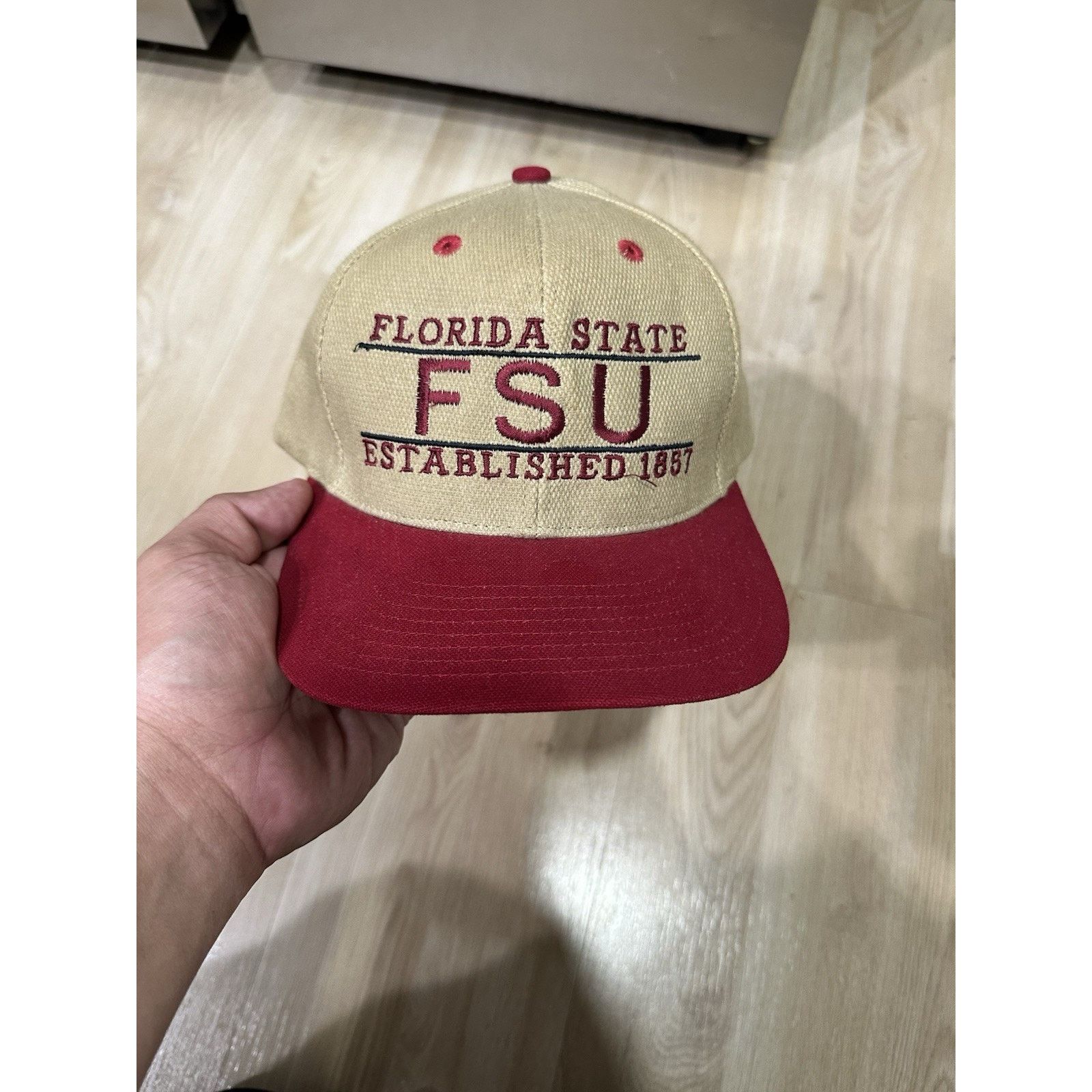 Russell Athletic FSU Florida State Strapback Hat Size ONE SIZE - 1 Thumbnail