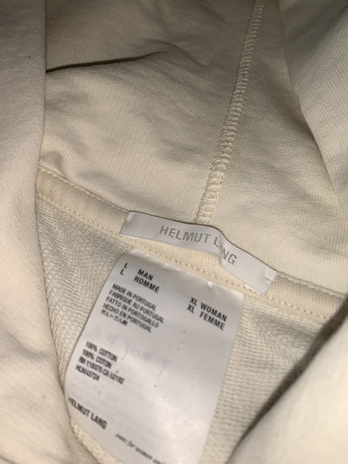 Helmut Lang Helmut Lang Embroidered Sweatshirt Size US L / EU 52-54 / 3 - 5 Thumbnail