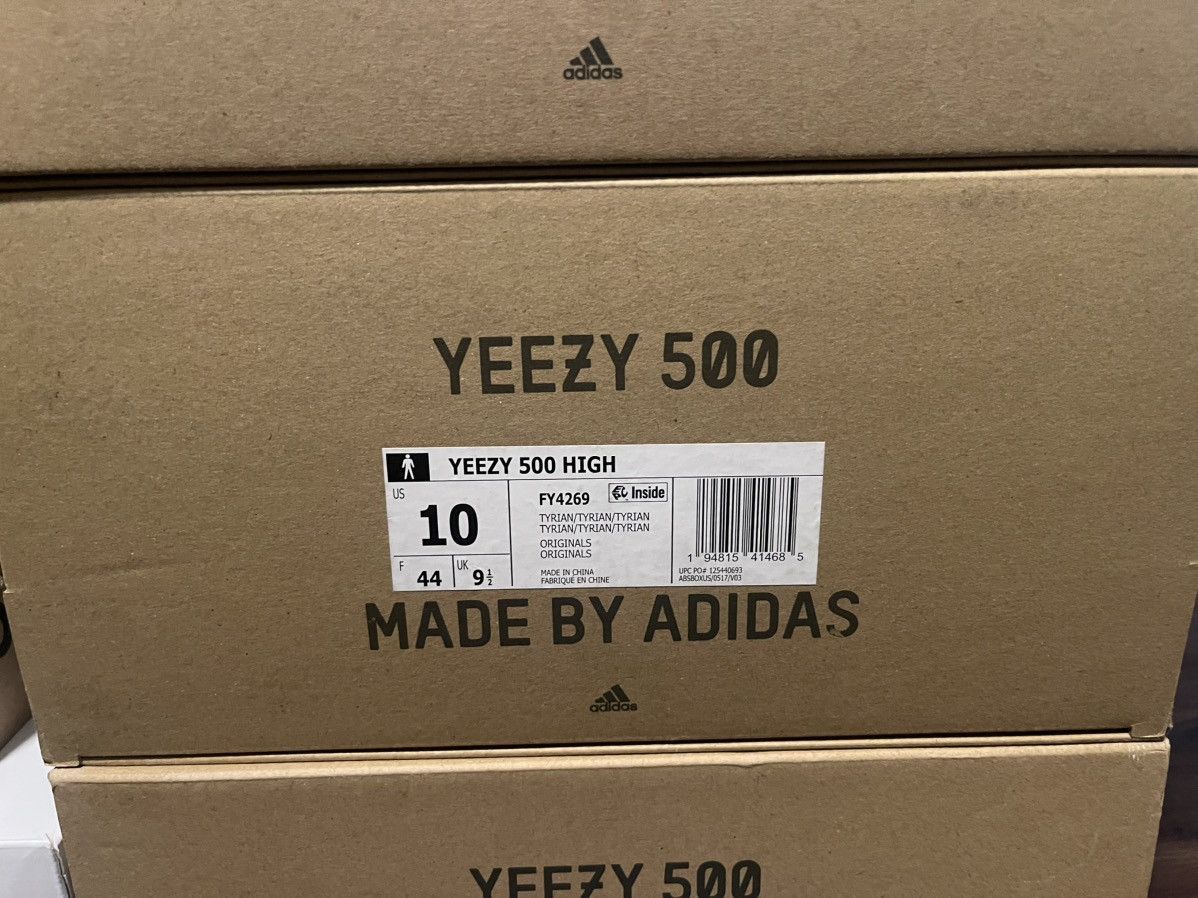 Adidas adidas Yeezy 500 High “Tyrian” Size US 10 / EU 43 - 7 Thumbnail