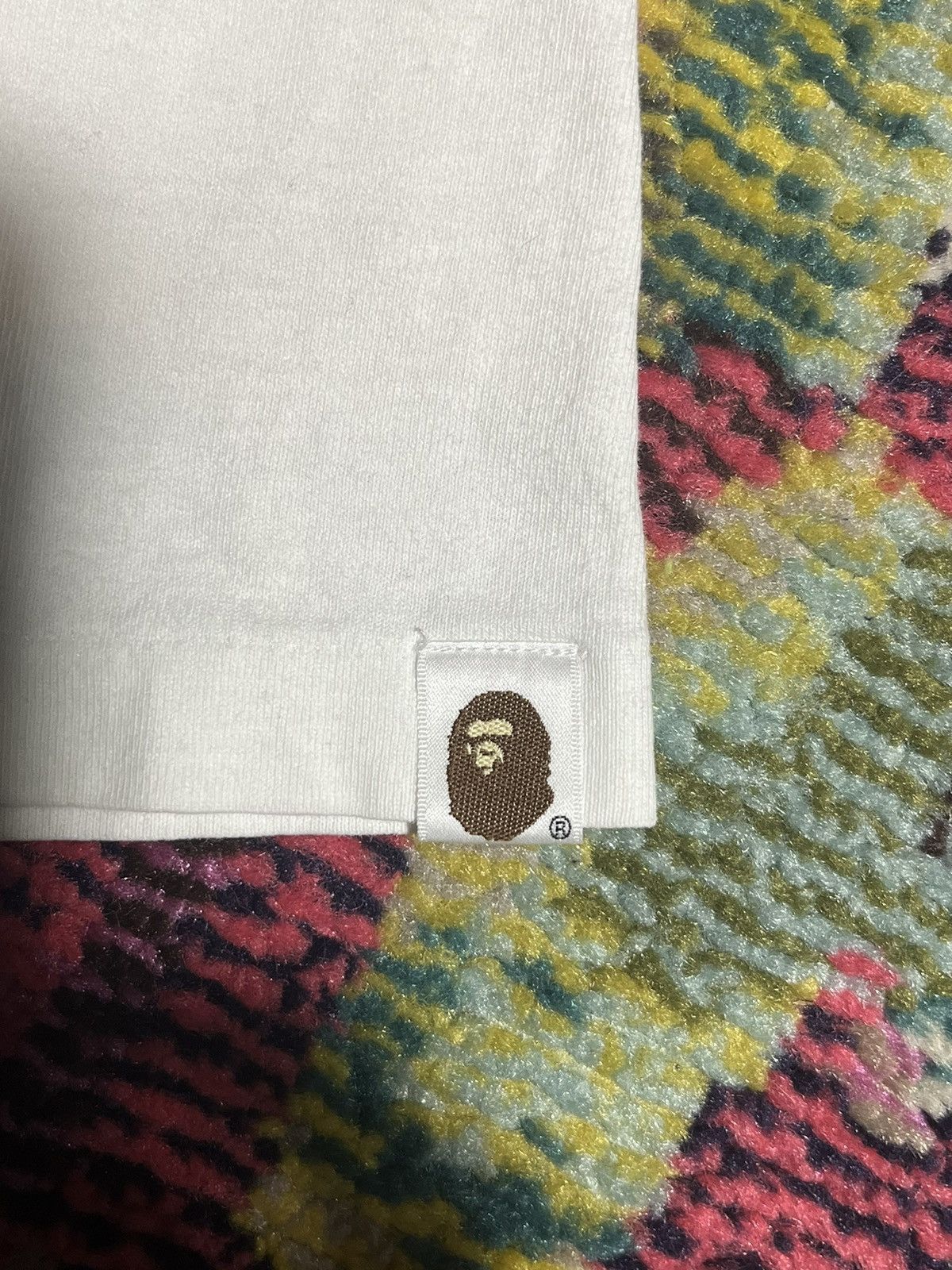 Bape Baby Milo No Future Tee Size US L / EU 52-54 / 3 - 11 Thumbnail