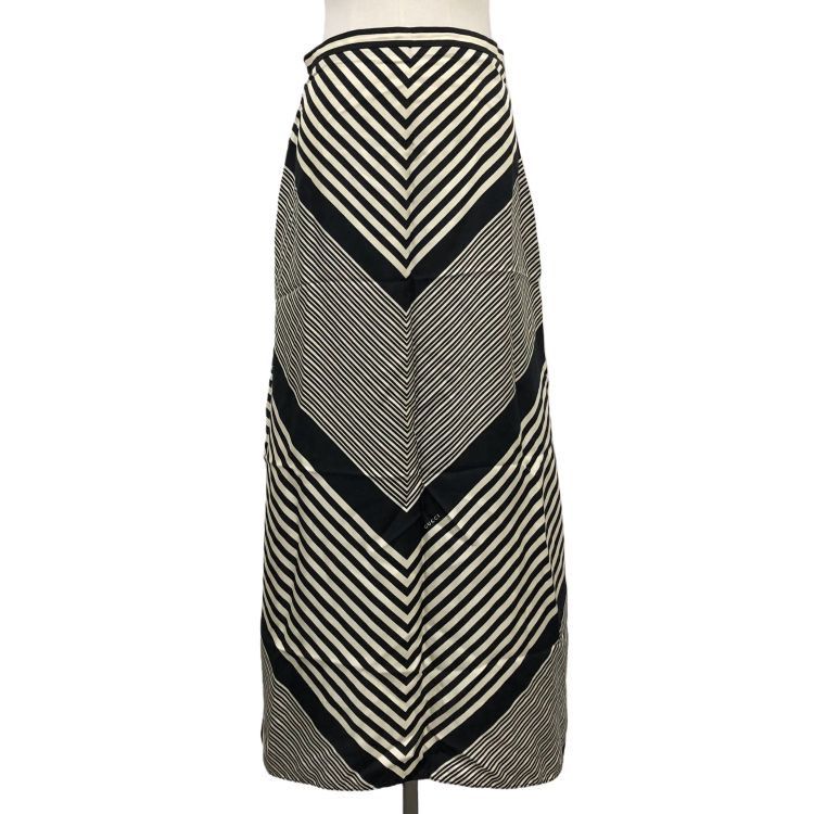 Gucci Gucci Striped Midi Skirt Size 40 Size 27" / US 4 / IT 40 - 1 Thumbnail