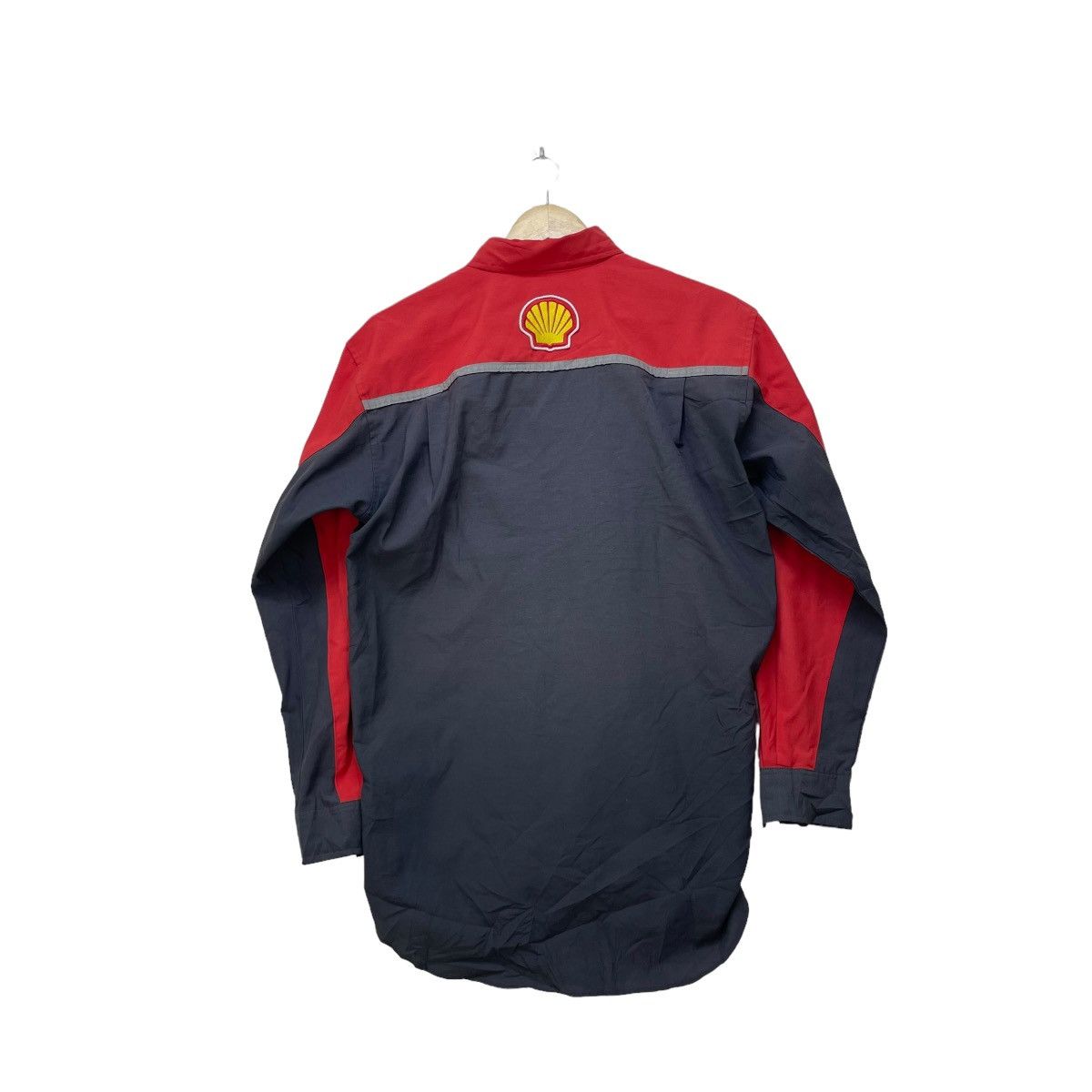 Ferrari × Formula 1 Vintage Ferrari X Shell Worker Shirt Button Up Long Sleeve Size US M / EU 48-50 / 2 - 2 Thumbnail