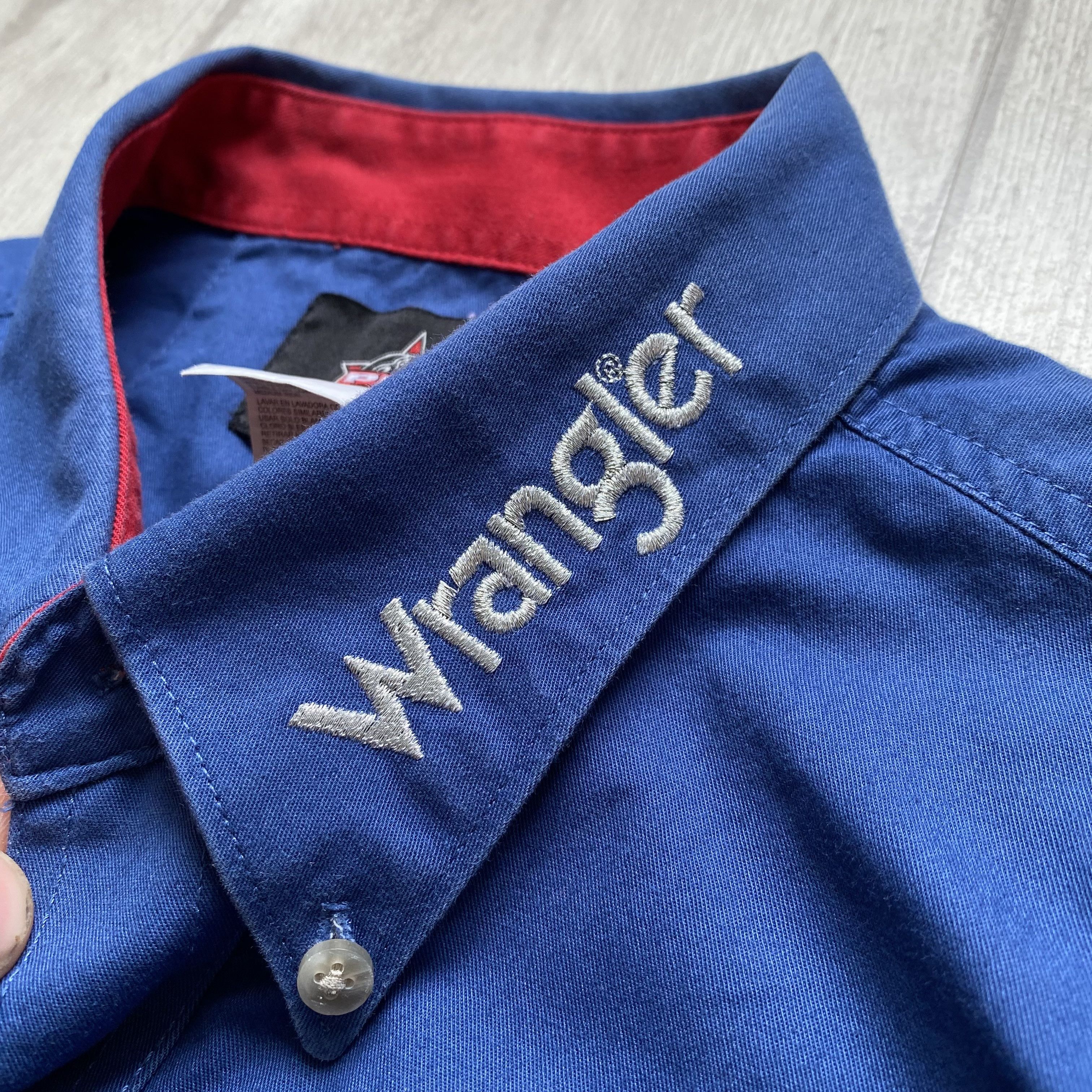 Wrangler 🐂 Vintage 00s Wrangler Bull Rider shirt western PBR Racing Size US XL / EU 56 / 4 - 5 Thumbnail